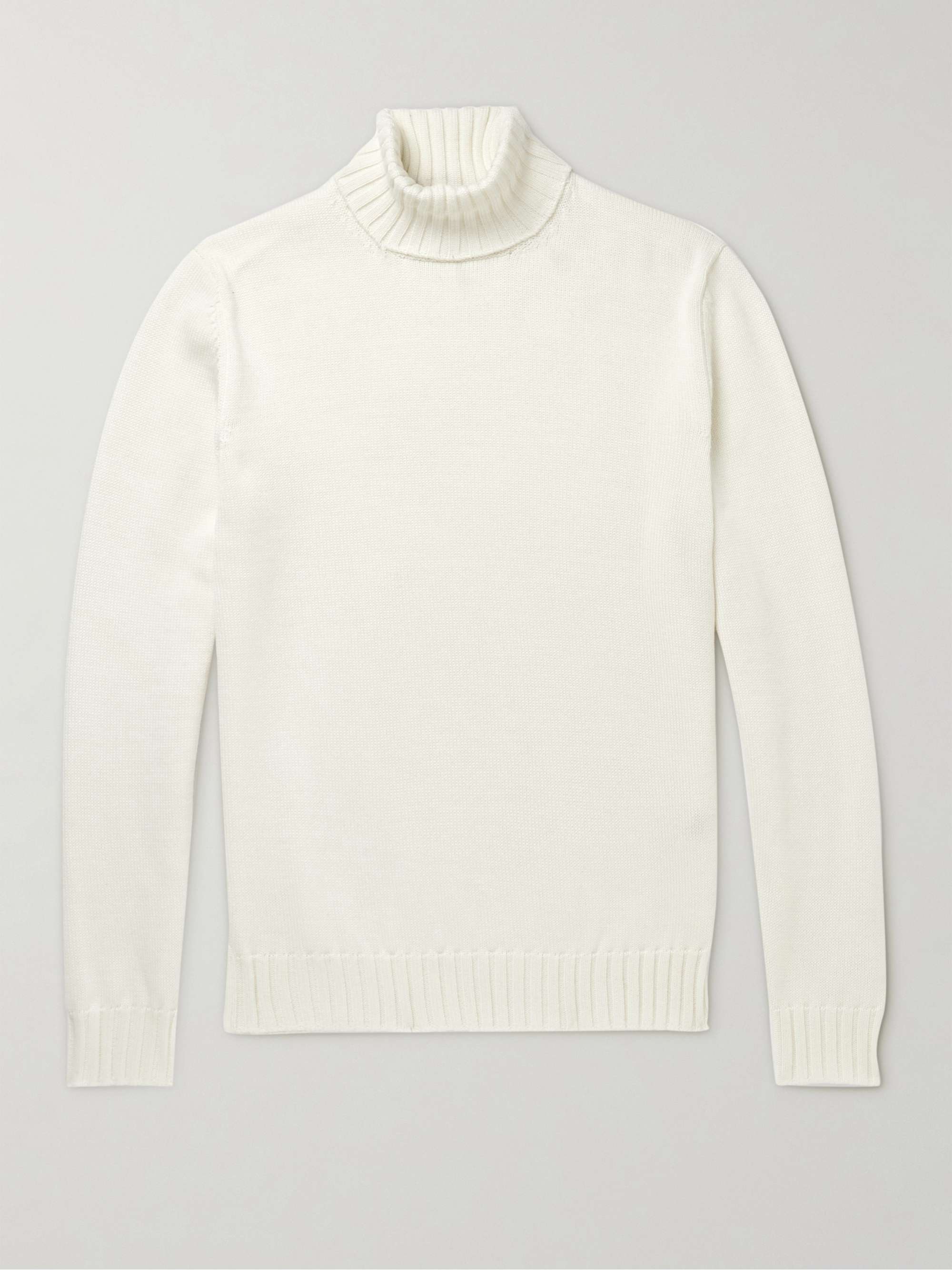 THOM SWEENEY Merino Wool Rollneck Sweater