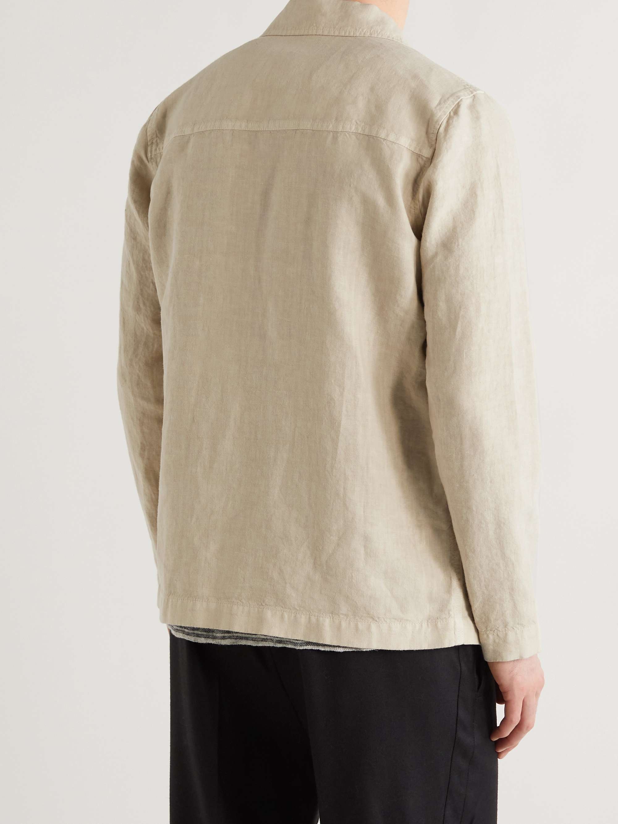 ALTEA Hoxton Linen Shirt Jacket