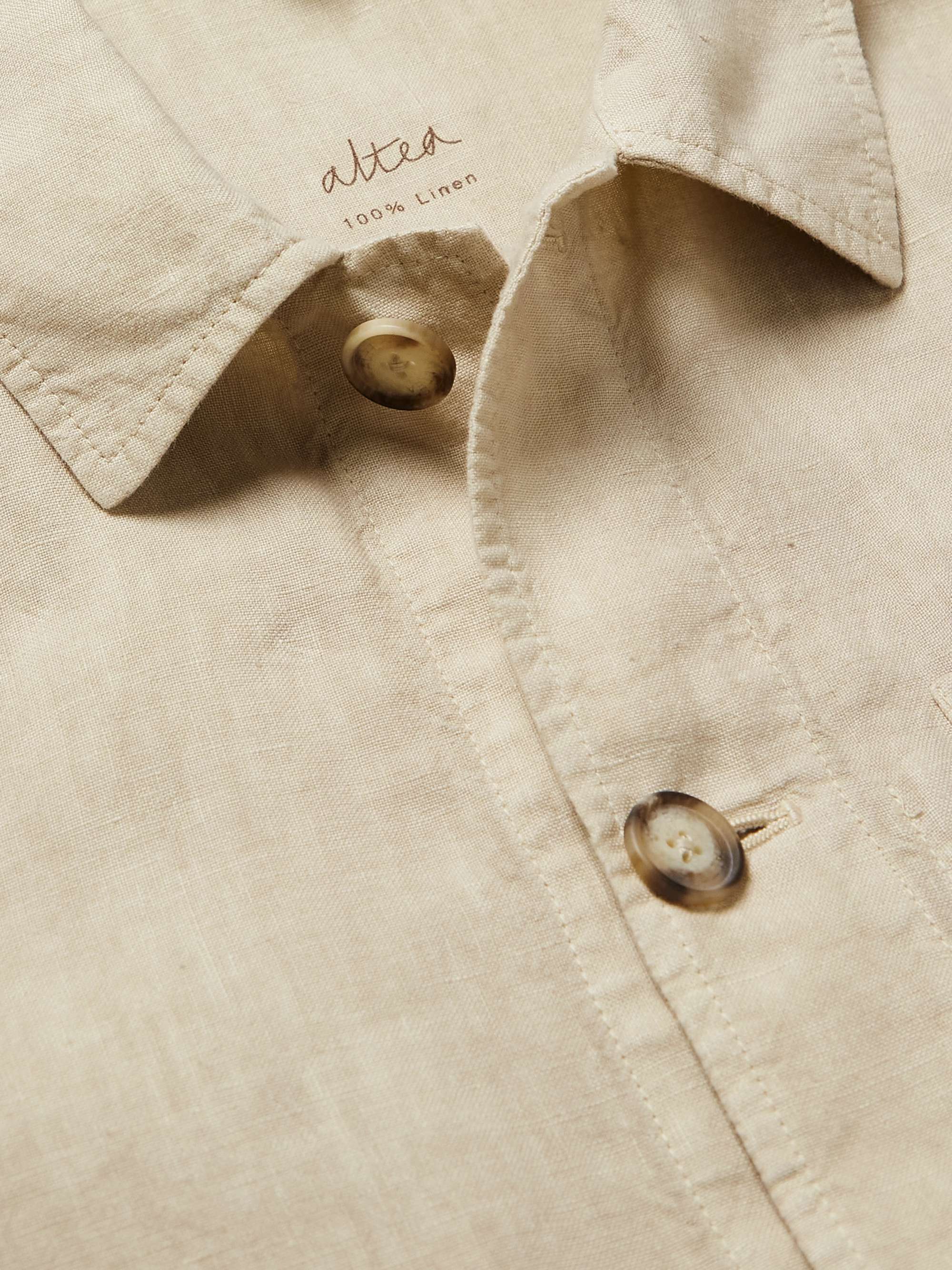ALTEA Hoxton Linen Shirt Jacket
