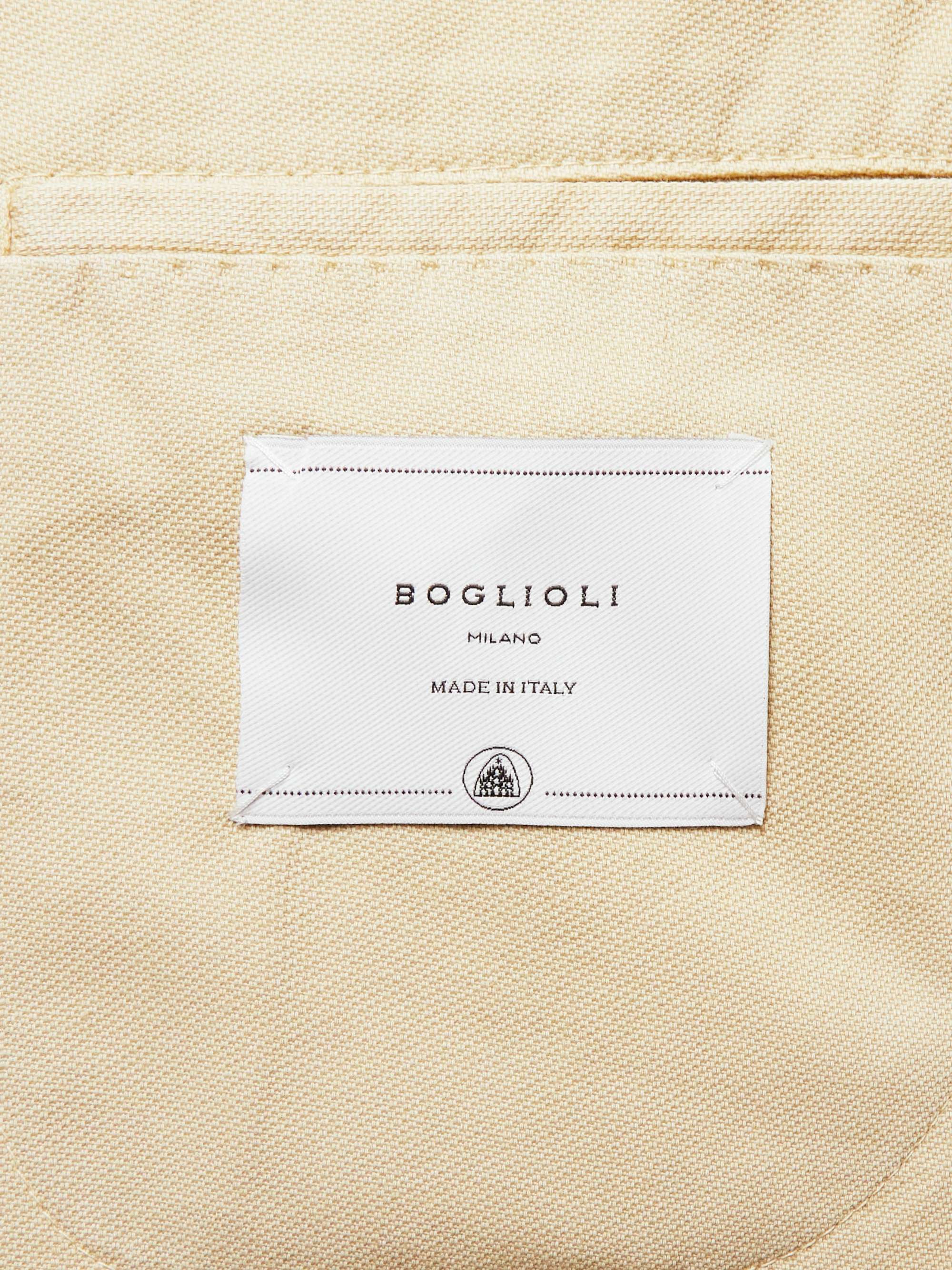 BOGLIOLI Textured Cotton-Blend Suit Jacket
