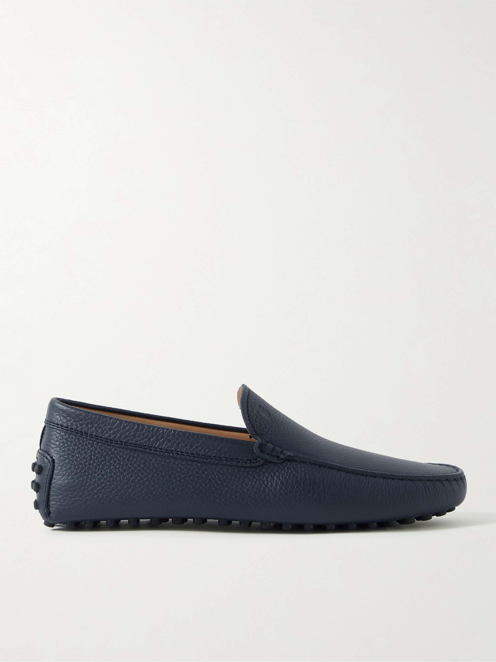 TOD'S Pantofola Gommino Full-Grain Leather Driving Shoes