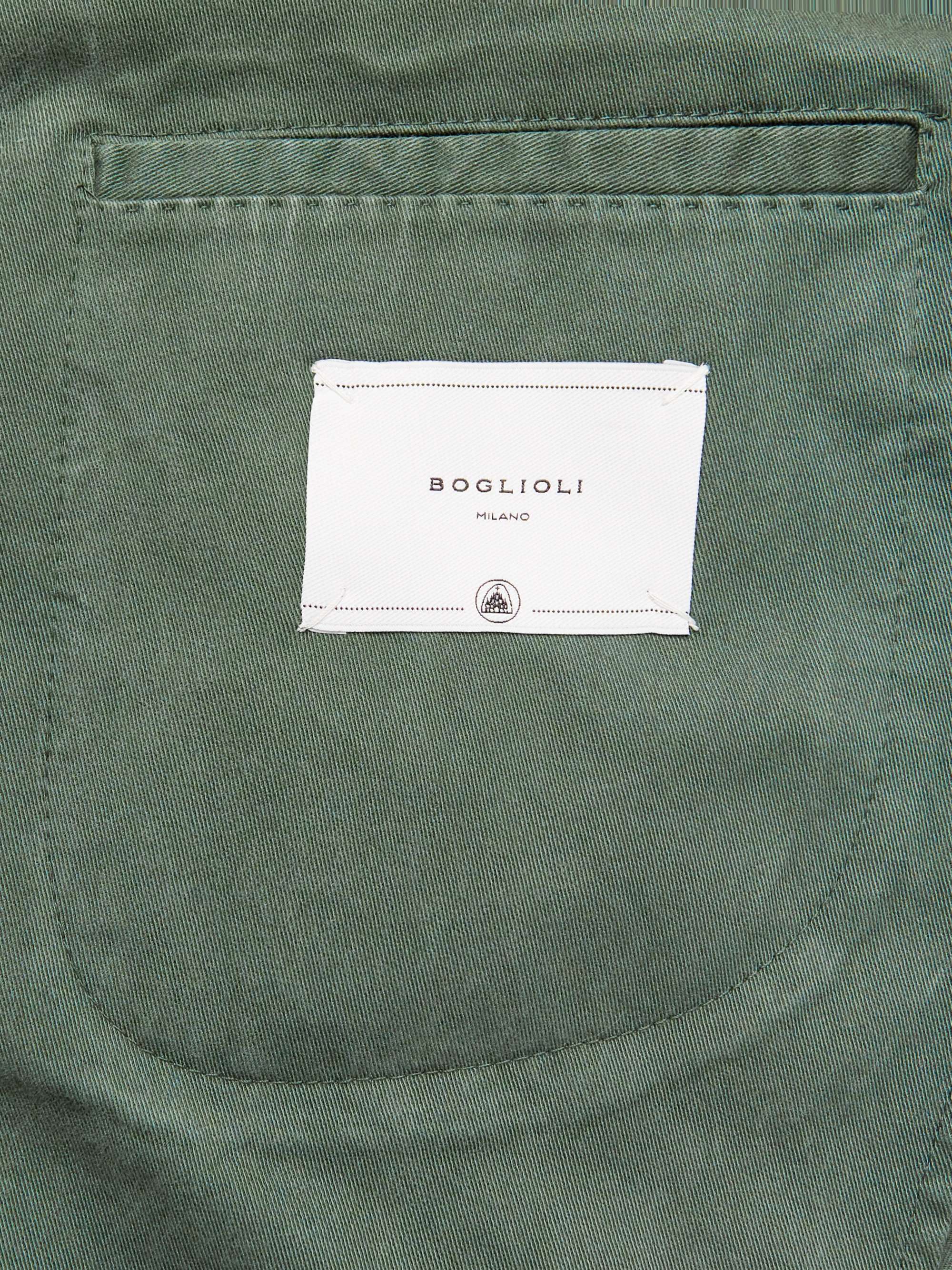 BOGLIOLI K-Jacket Unstructured Lyocell-Blend Twill Suit Jacket