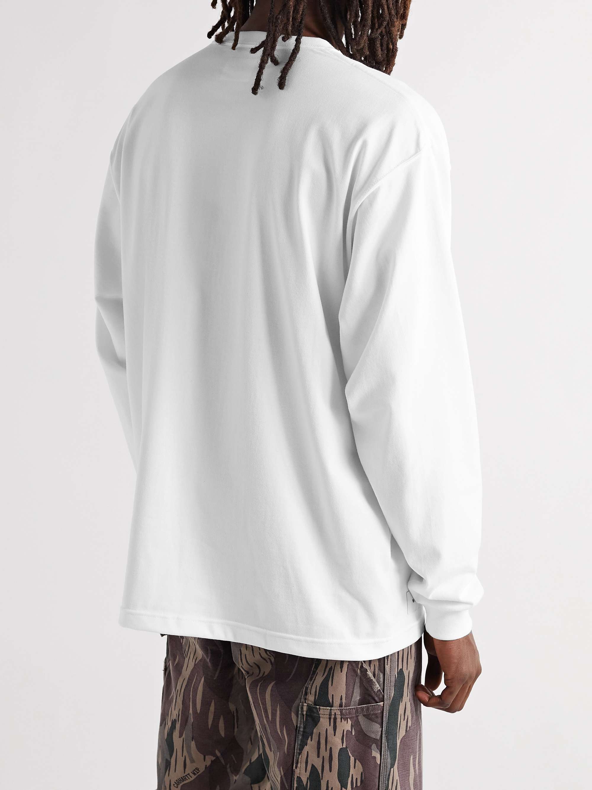 WTAPS Blank Cotton-Blend Jersey T-Shirt