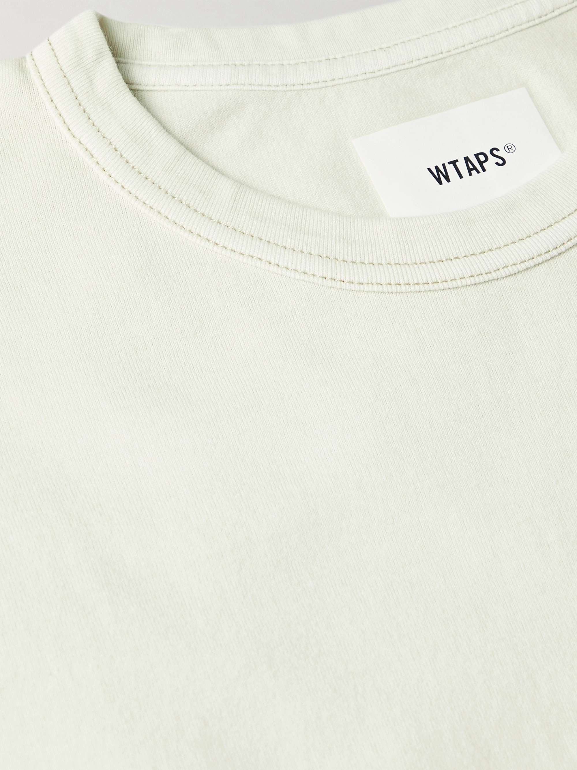 WTAPS Thor Logo-Embroidered Cotton-Jersey T-Shirt
