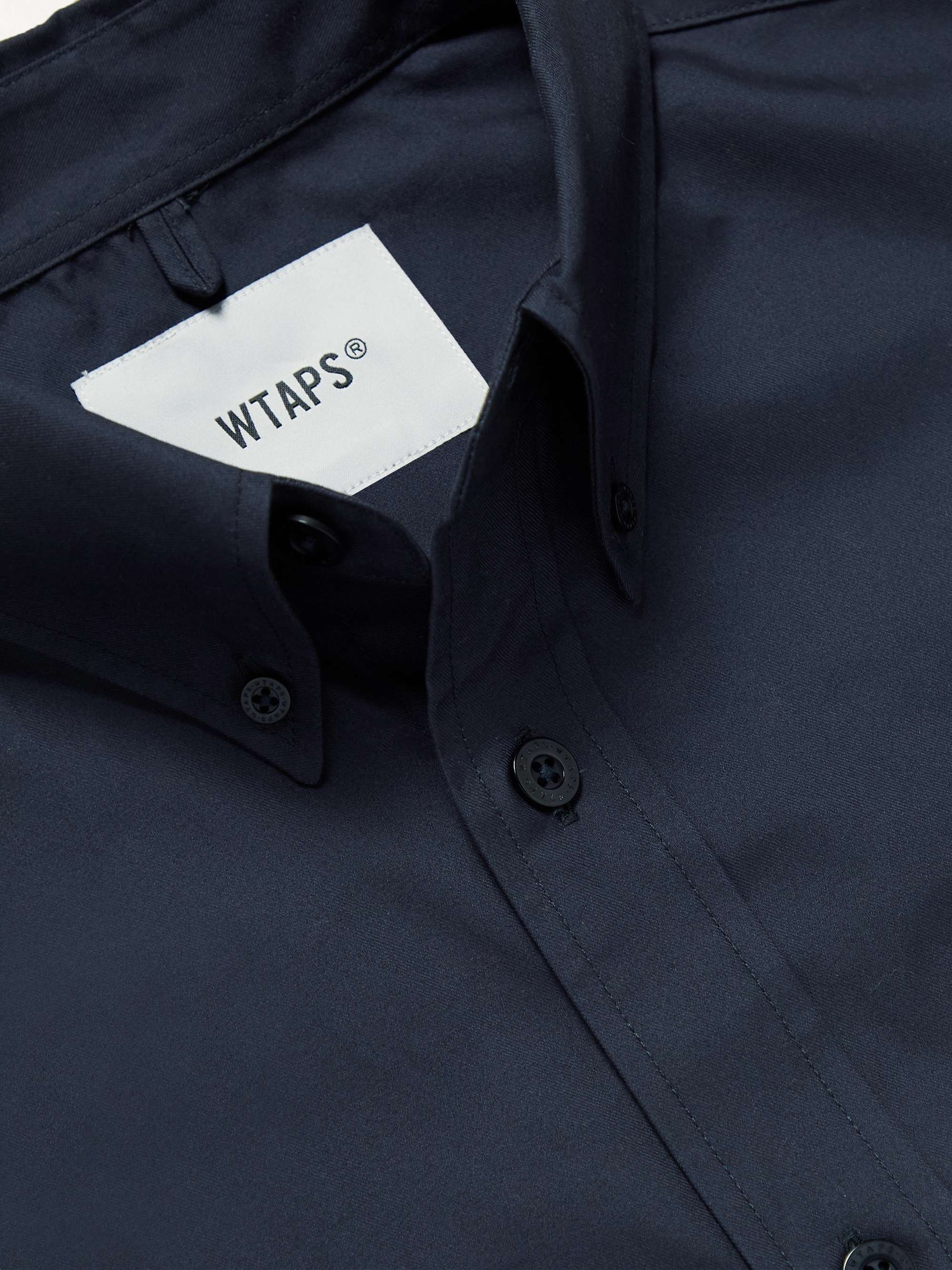 WTAPS Button-Down Collar Cotton-Twill Shirt