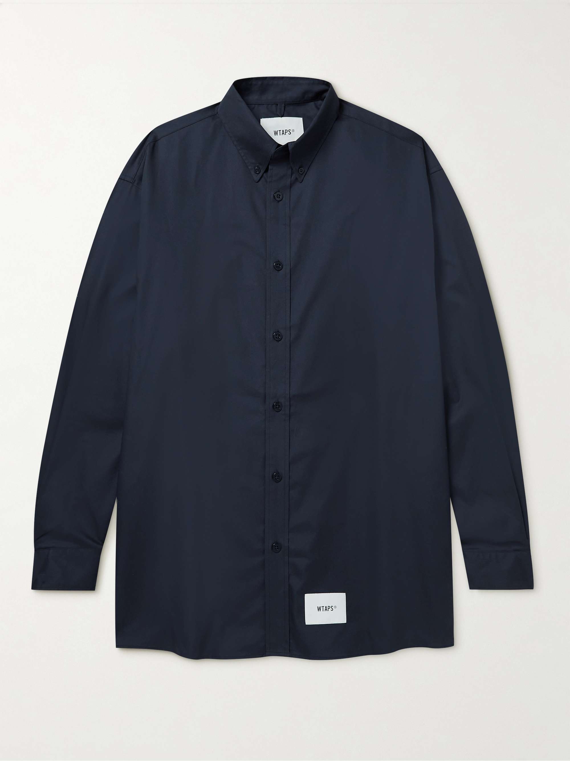 WTAPS Button-Down Collar Cotton-Twill Shirt