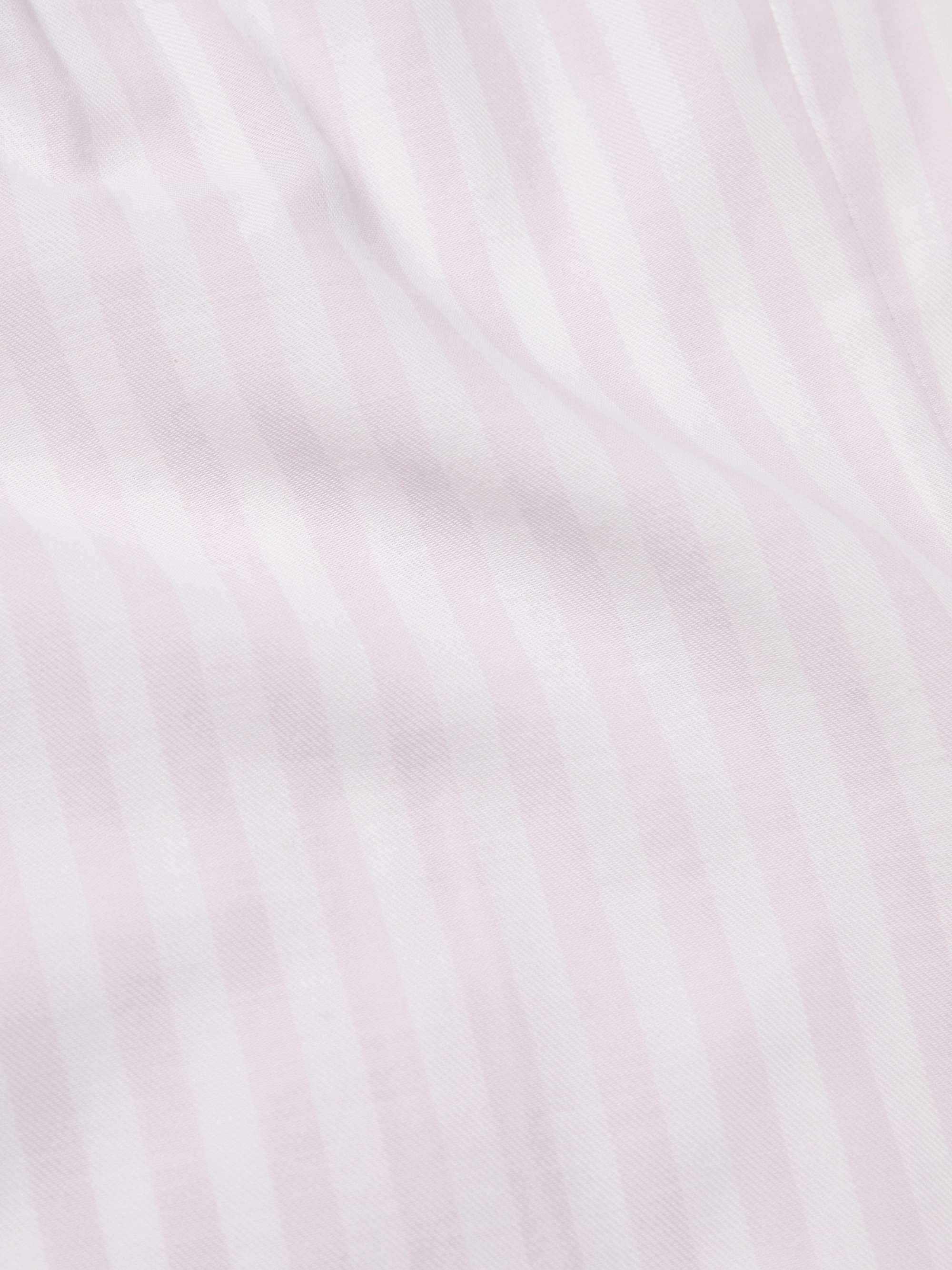 BRUNELLO CUCINELLI Slim-Fit Button-Down Collar Striped Cotton-Voile Shirt