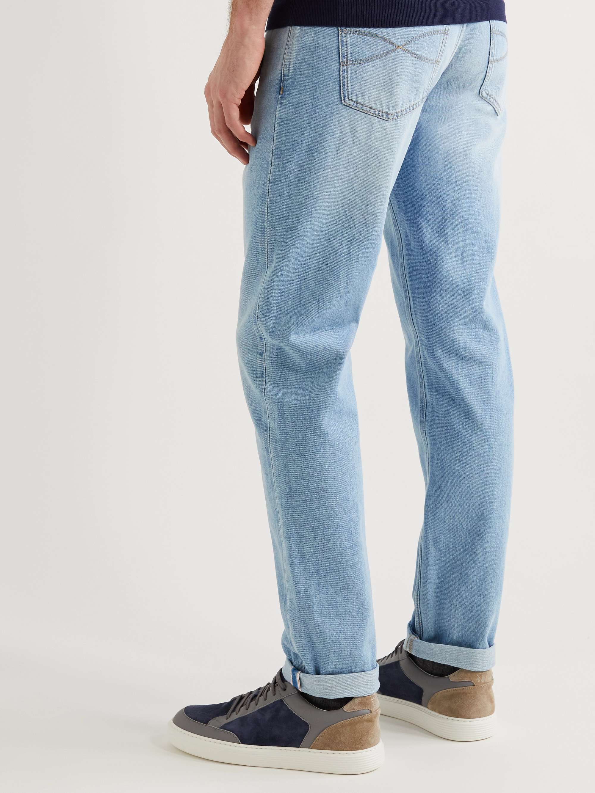 BRUNELLO CUCINELLI Straight-Leg Selvedge Jeans