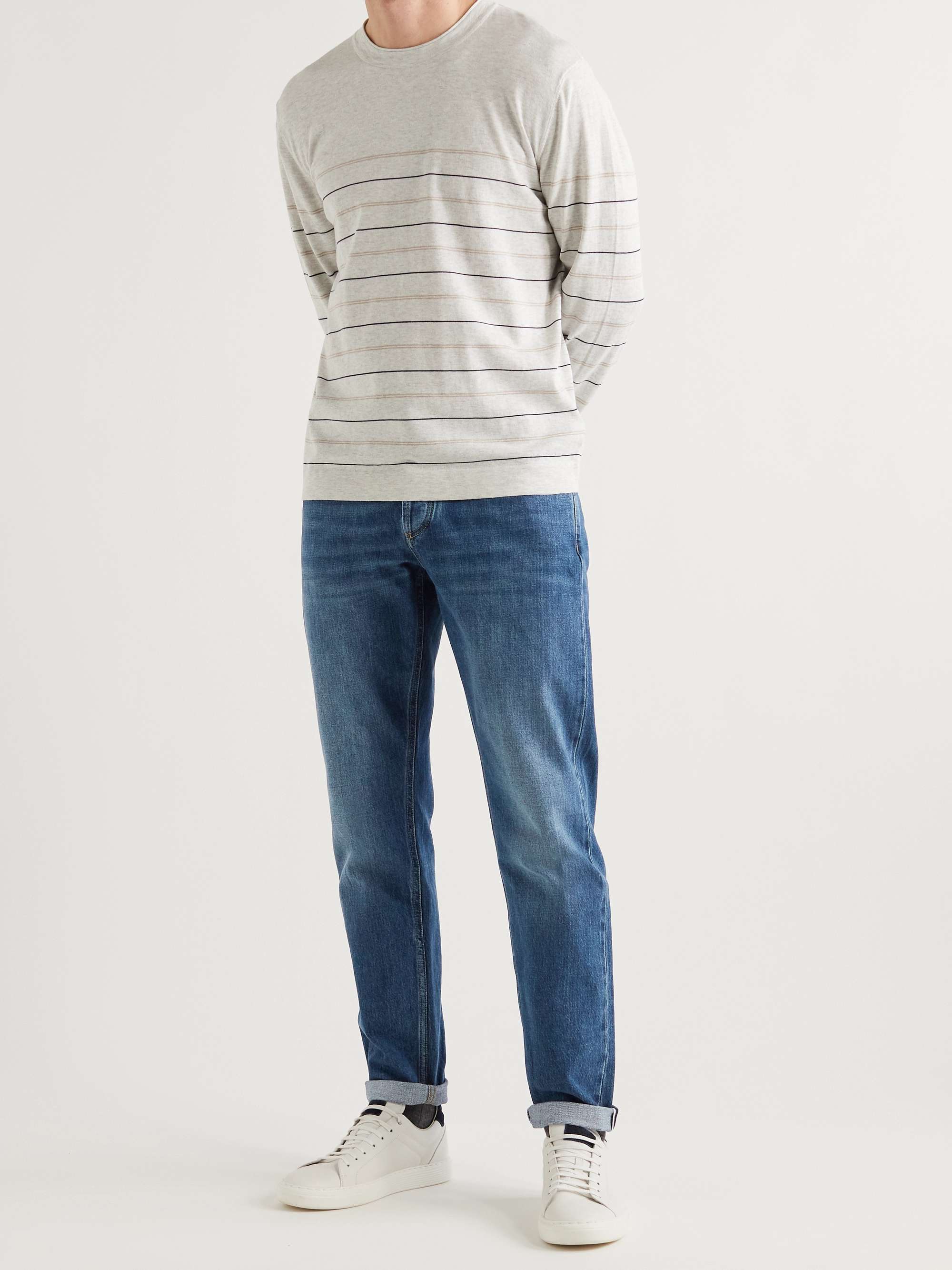 BRUNELLO CUCINELLI Straight-Leg Selvedge Jeans