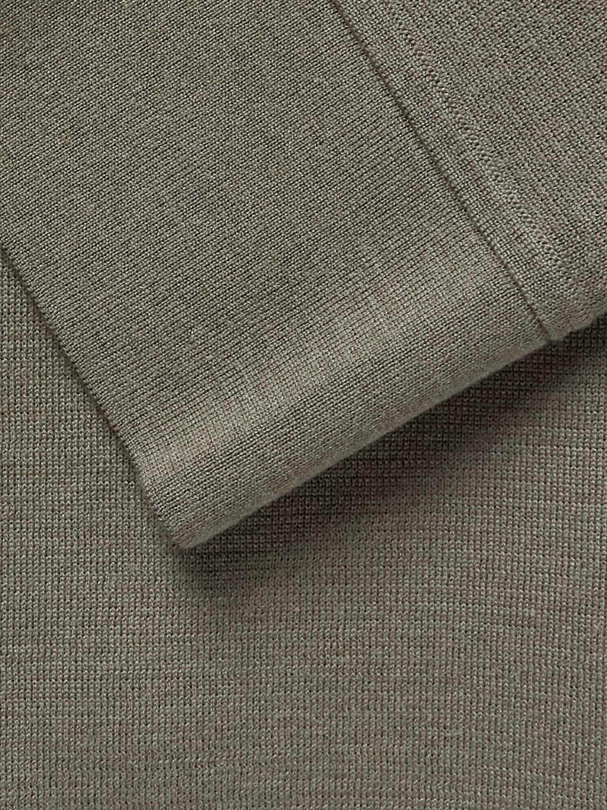 ZEGNA Wool and Silk-Blend Cardigan