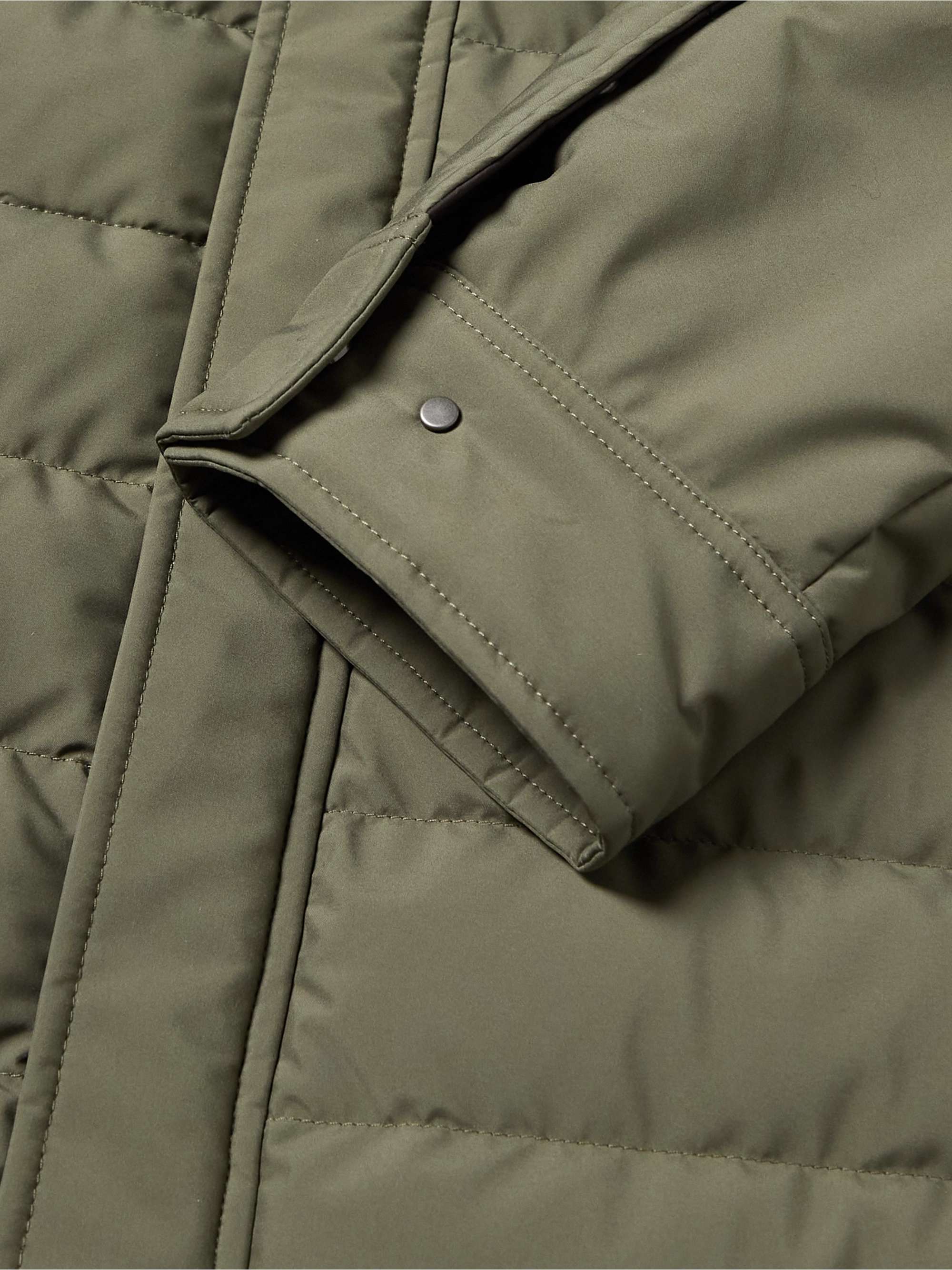 ZEGNA Stratos Quilted Shell Down Jacket