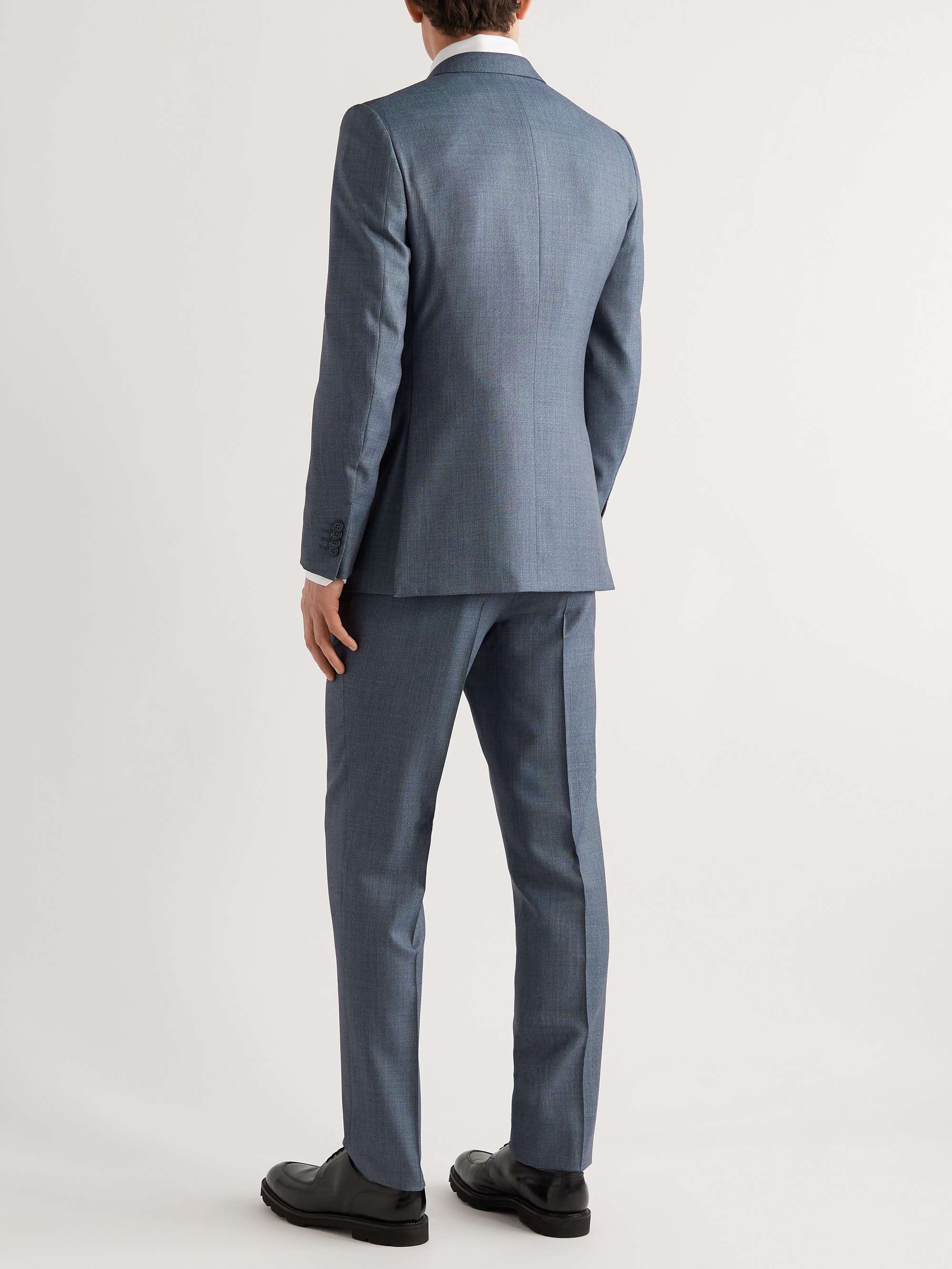 ZEGNA Milano Slim-Fit Wool-Hopsack Suit
