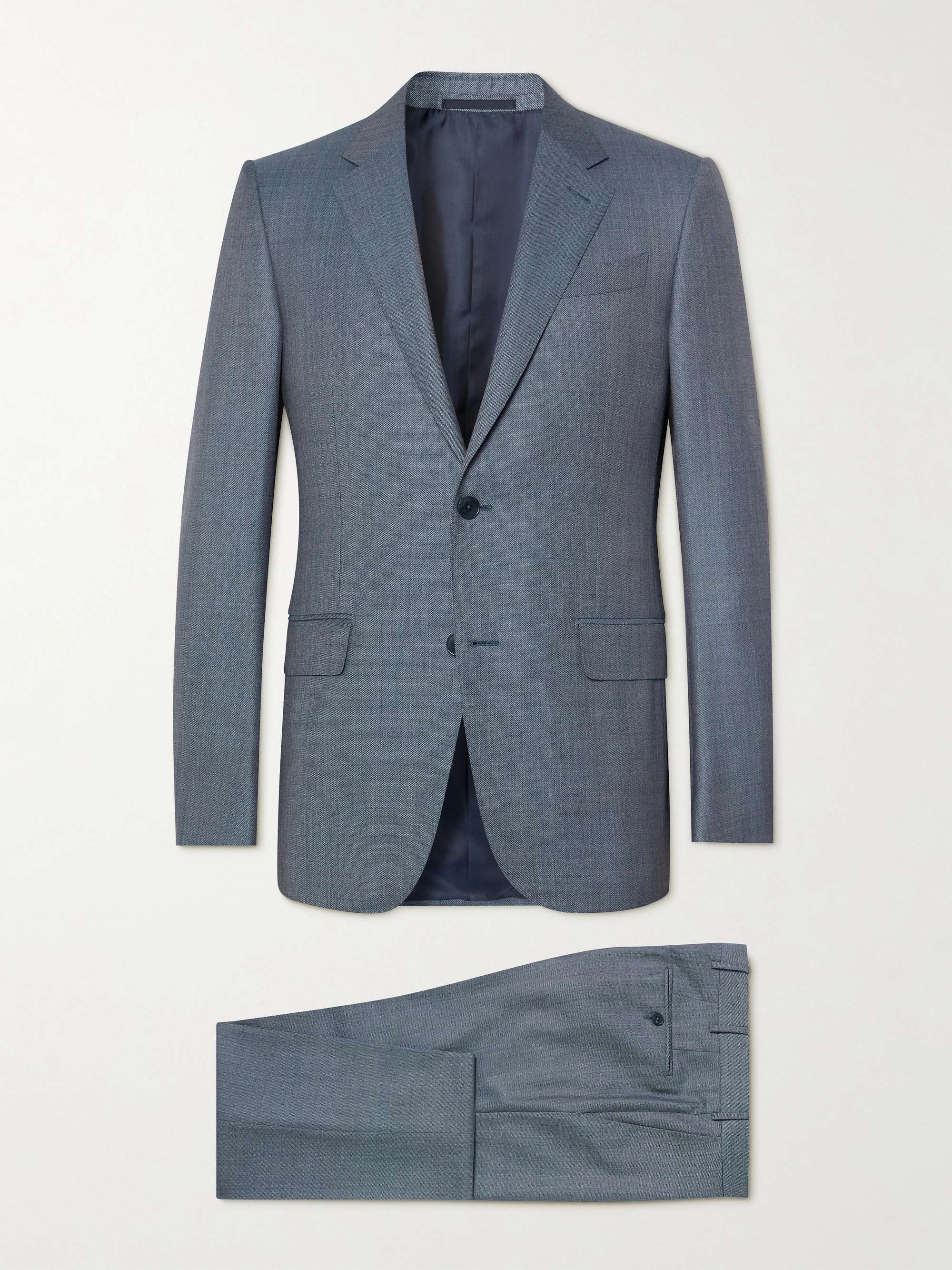 ZEGNA Milano Slim-Fit Wool-Hopsack Suit