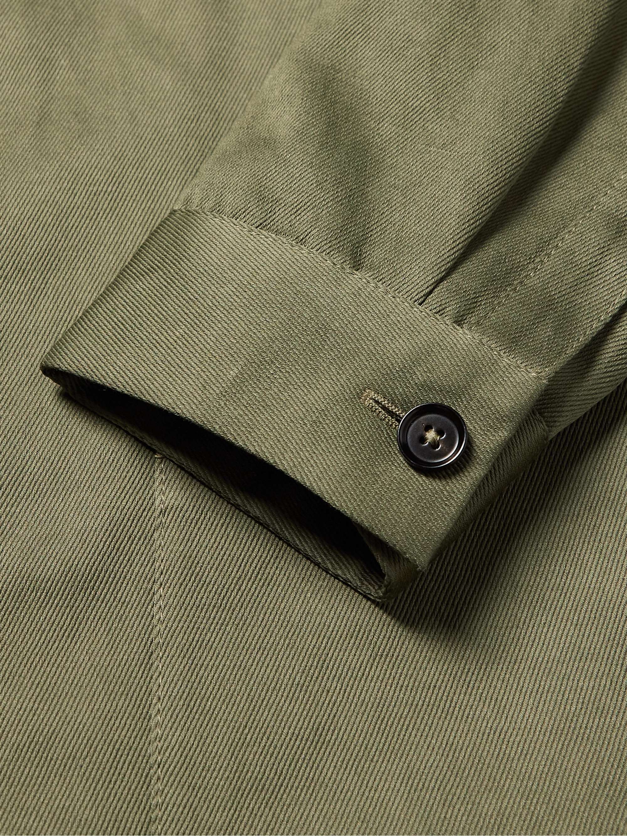 ZEGNA Cotton and Hemp-Blend Gabardine Chore Jacket