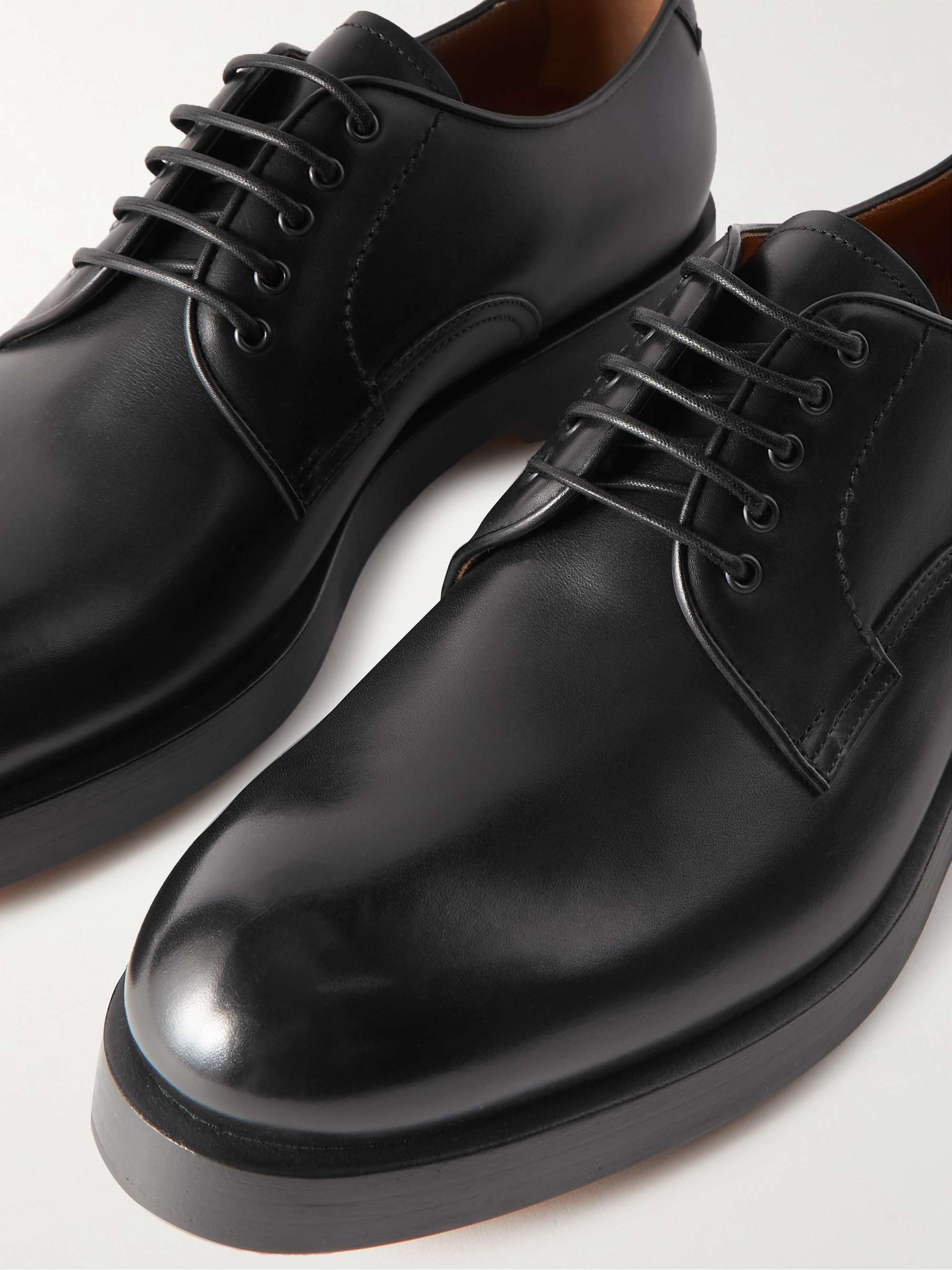 ZEGNA Udine Leather Derby Shoes