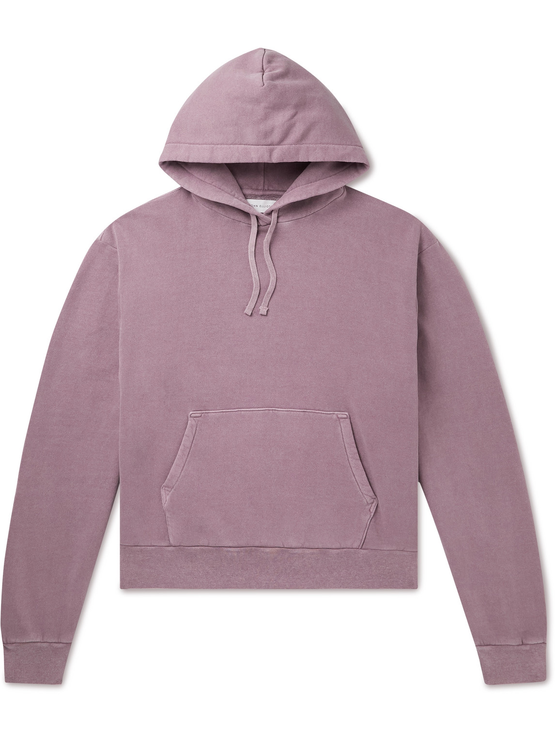 Interval Garment-Dyed Cotton-Jersey Hoodie