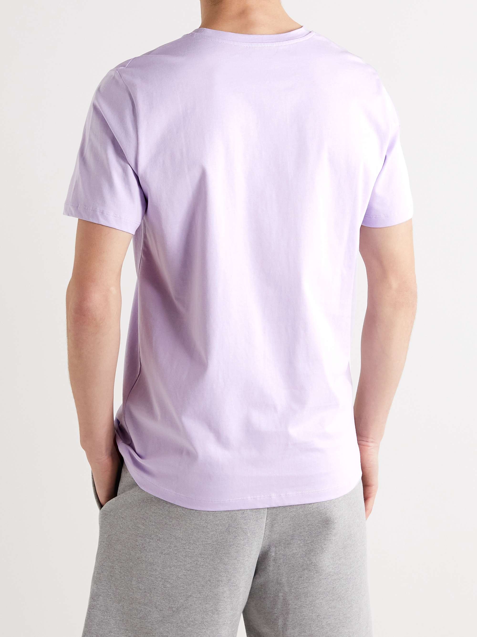 A.P.C. Logo-Print Cotton-Jersey T-Shirt