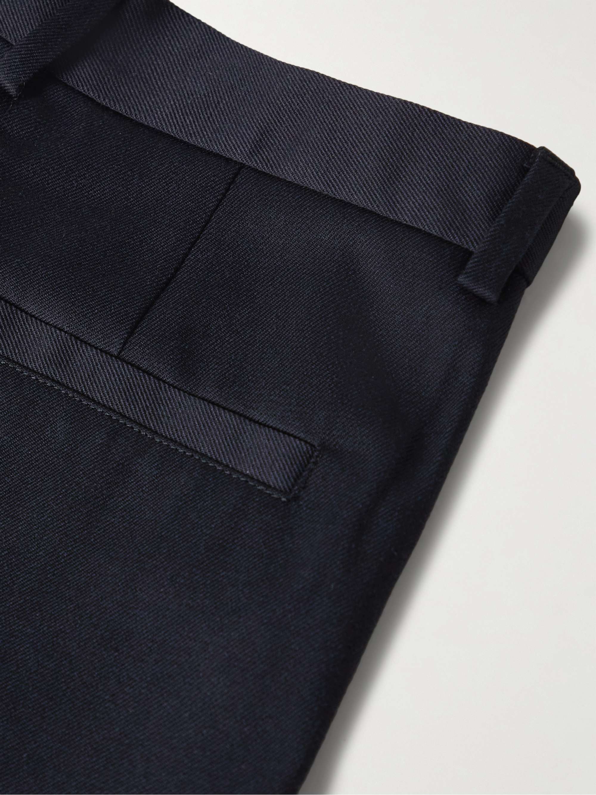 A.P.C. Massimo Wool and Cotton-Blend Twill Trousers