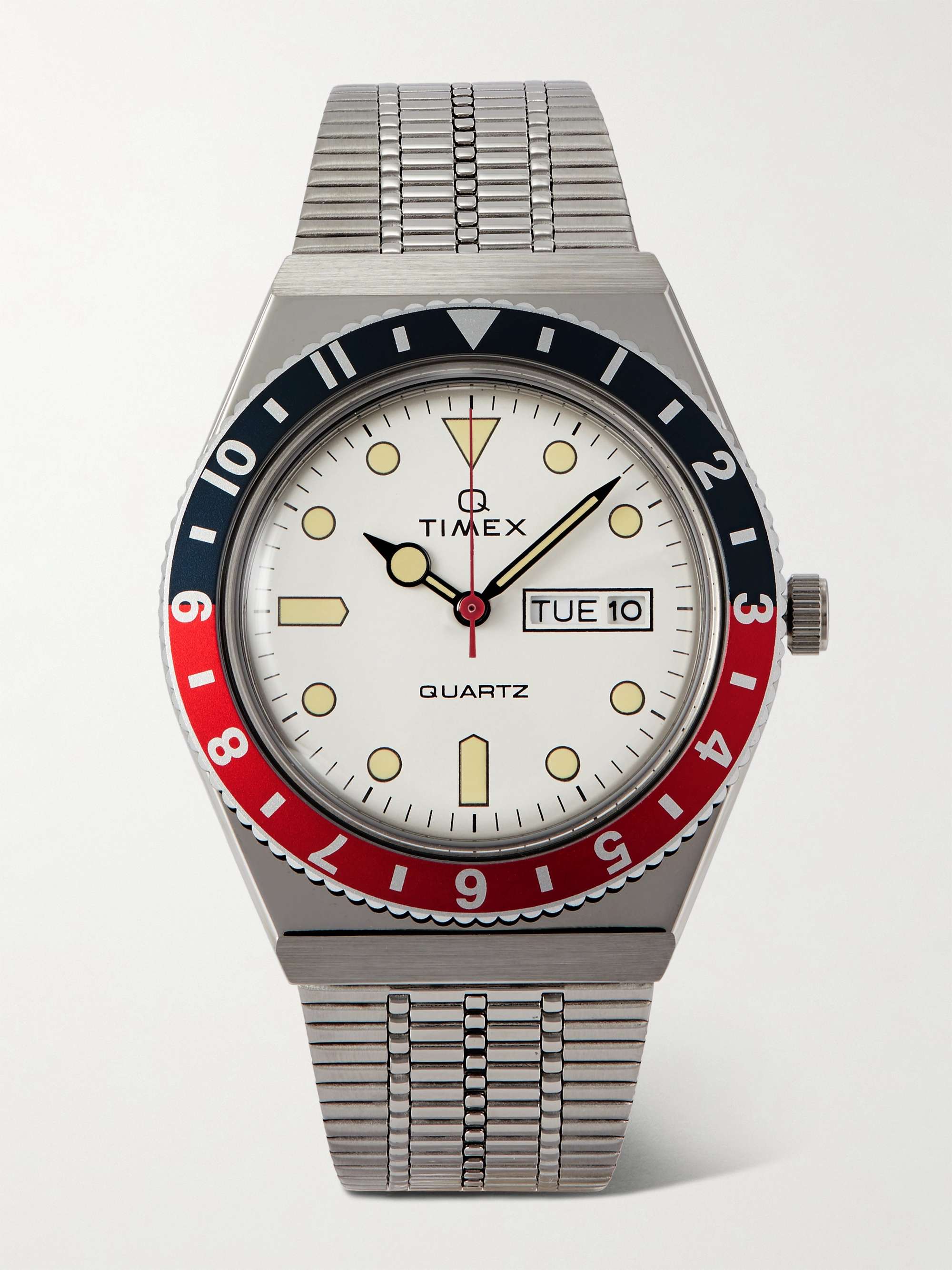 TIMEX Q Timex Reissue 38mm Stainless Steel Watch