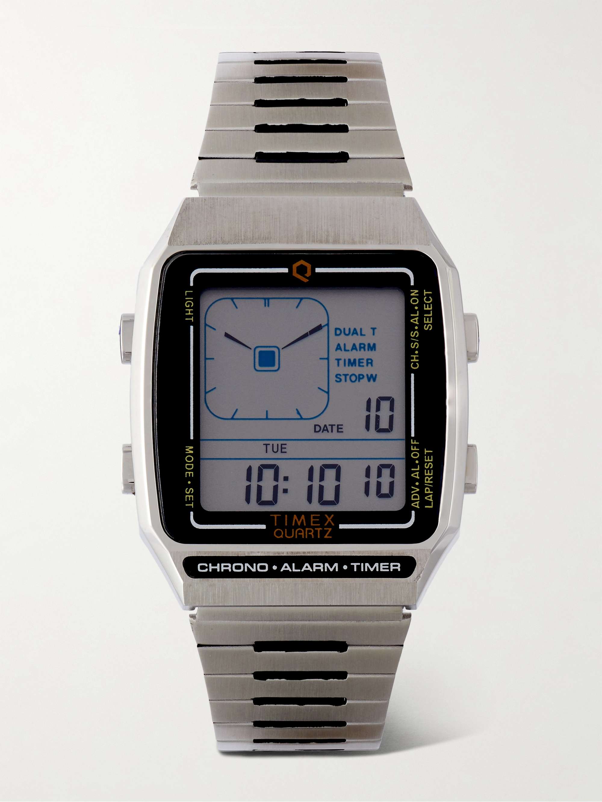 TIMEX Q Timex Reissue LCA 32.5mm Stainless Steel Digital Watch