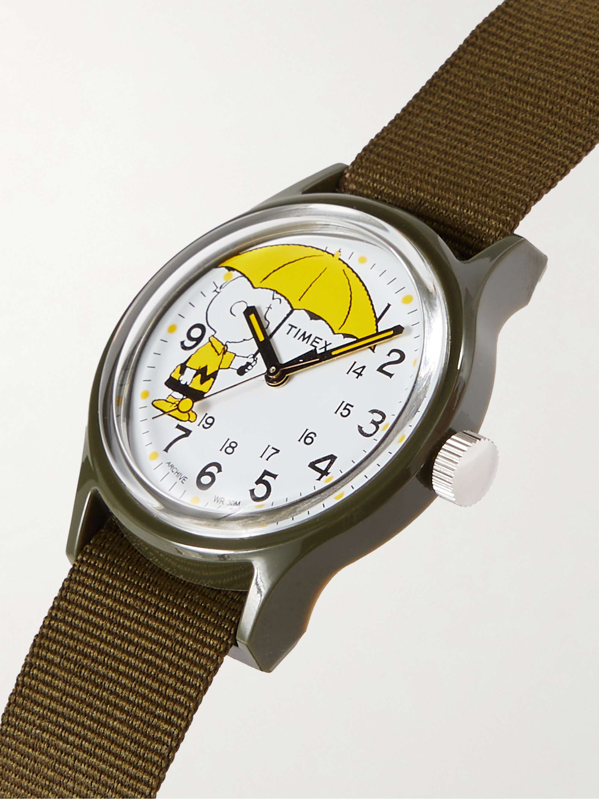 TIMEX + Peanuts MK1 36mm Resin and NATO Watch