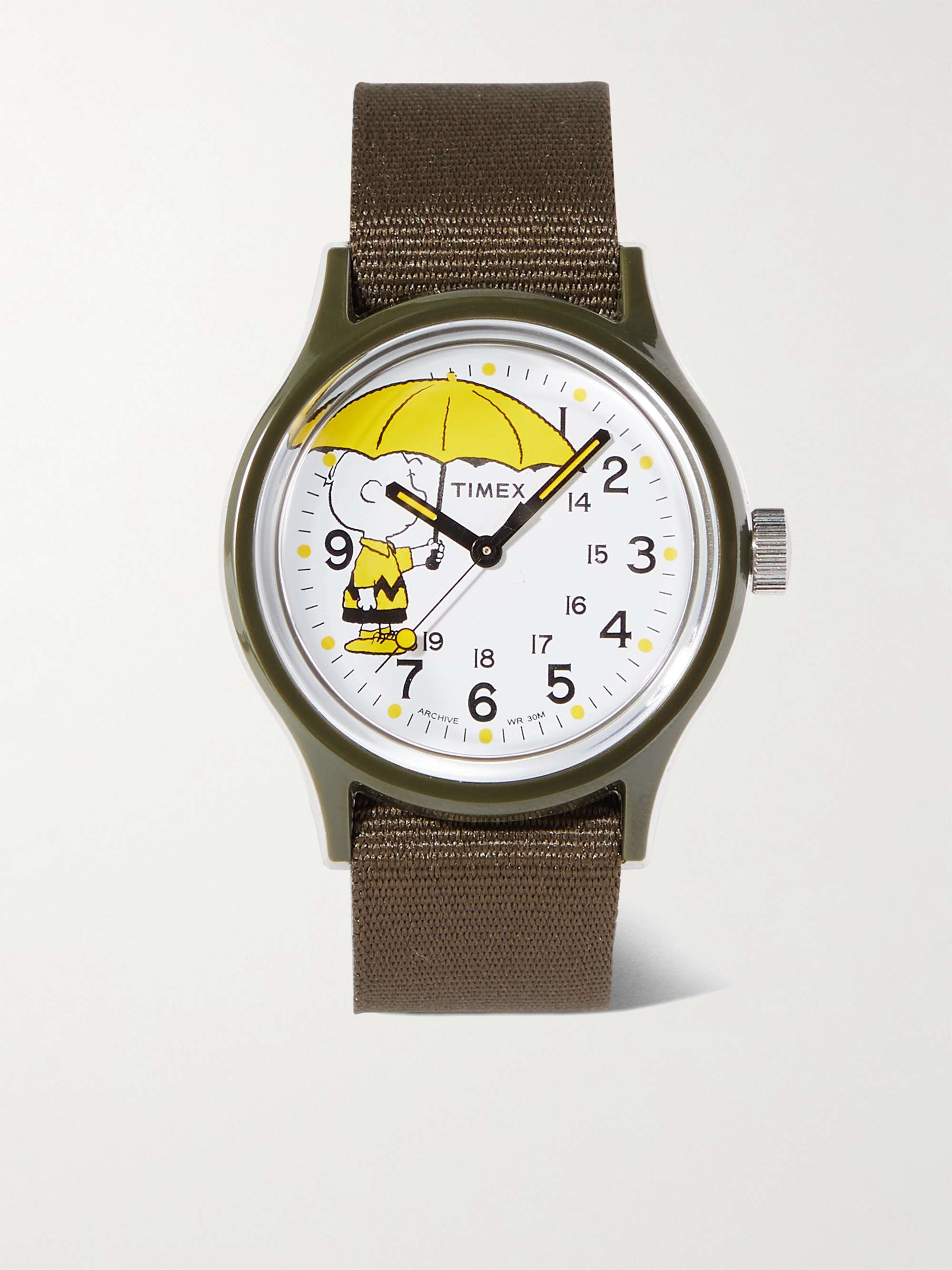 TIMEX + Peanuts MK1 36mm Resin and NATO Watch