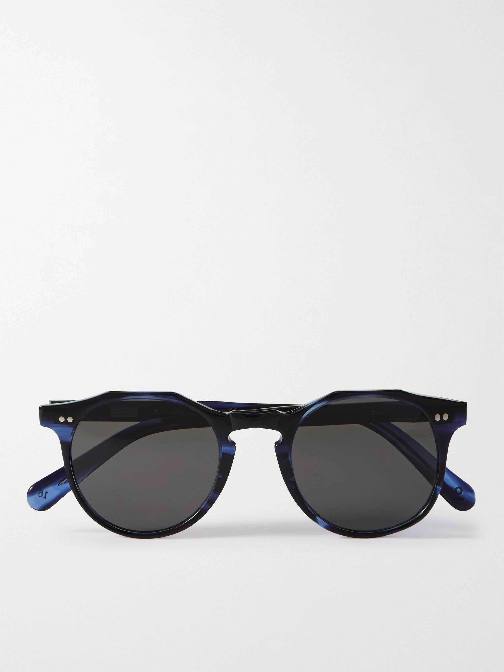 Blue Abbesses Round-Frame Acetate Sunglasses | AHLEM | MR PORTER