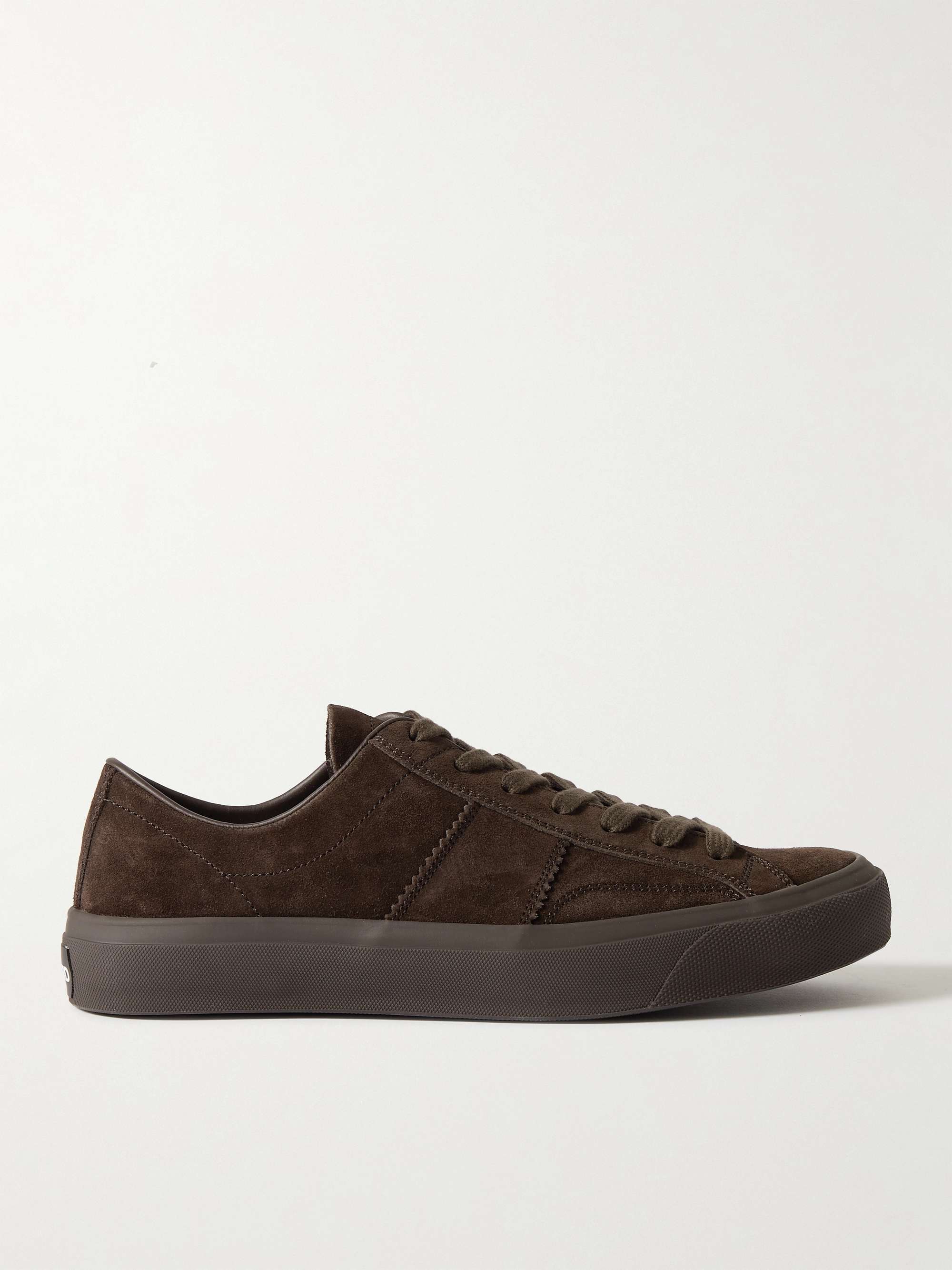 톰포드 스니커즈 Tom Ford Cambridge Suede Sneakers,Dark brown