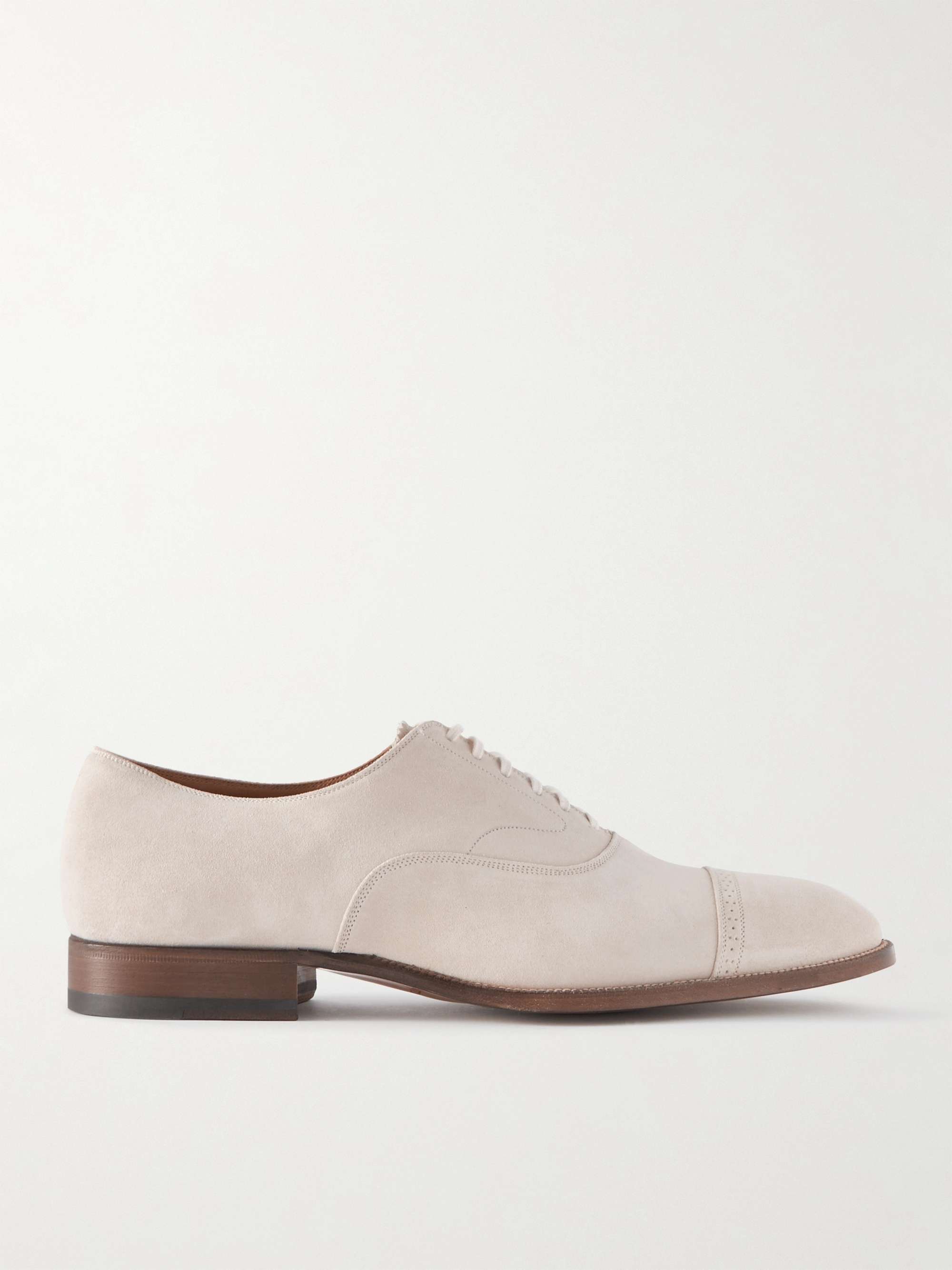 TOM FORD Suede Oxford Brogues