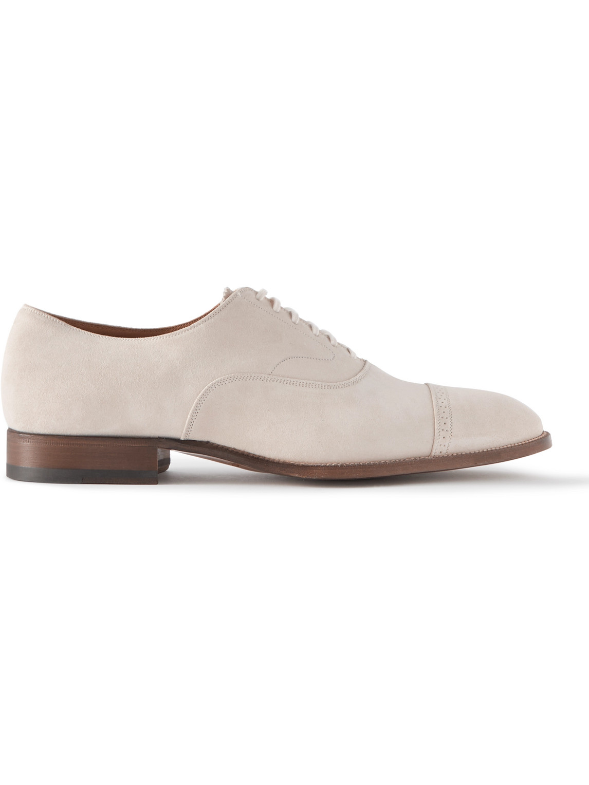 TOM FORD SUEDE OXFORD BROGUES