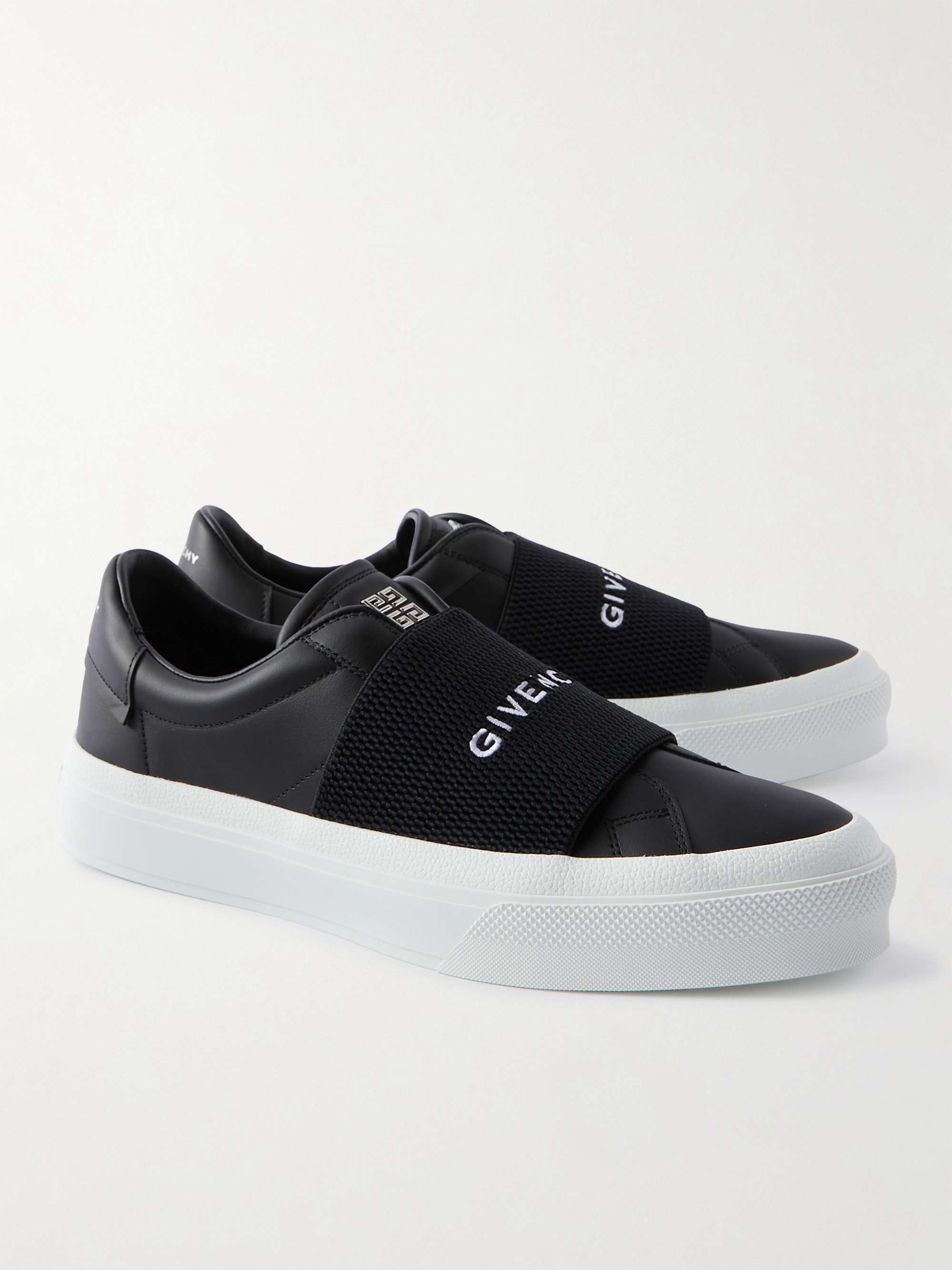 GIVENCHY City Court Leather Sneakers