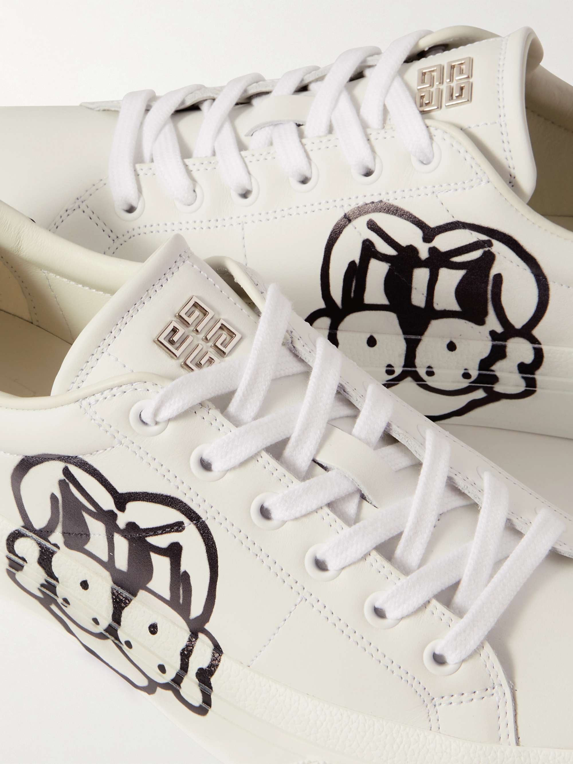 GIVENCHY + Chito City Sport Printed Leather Sneakers
