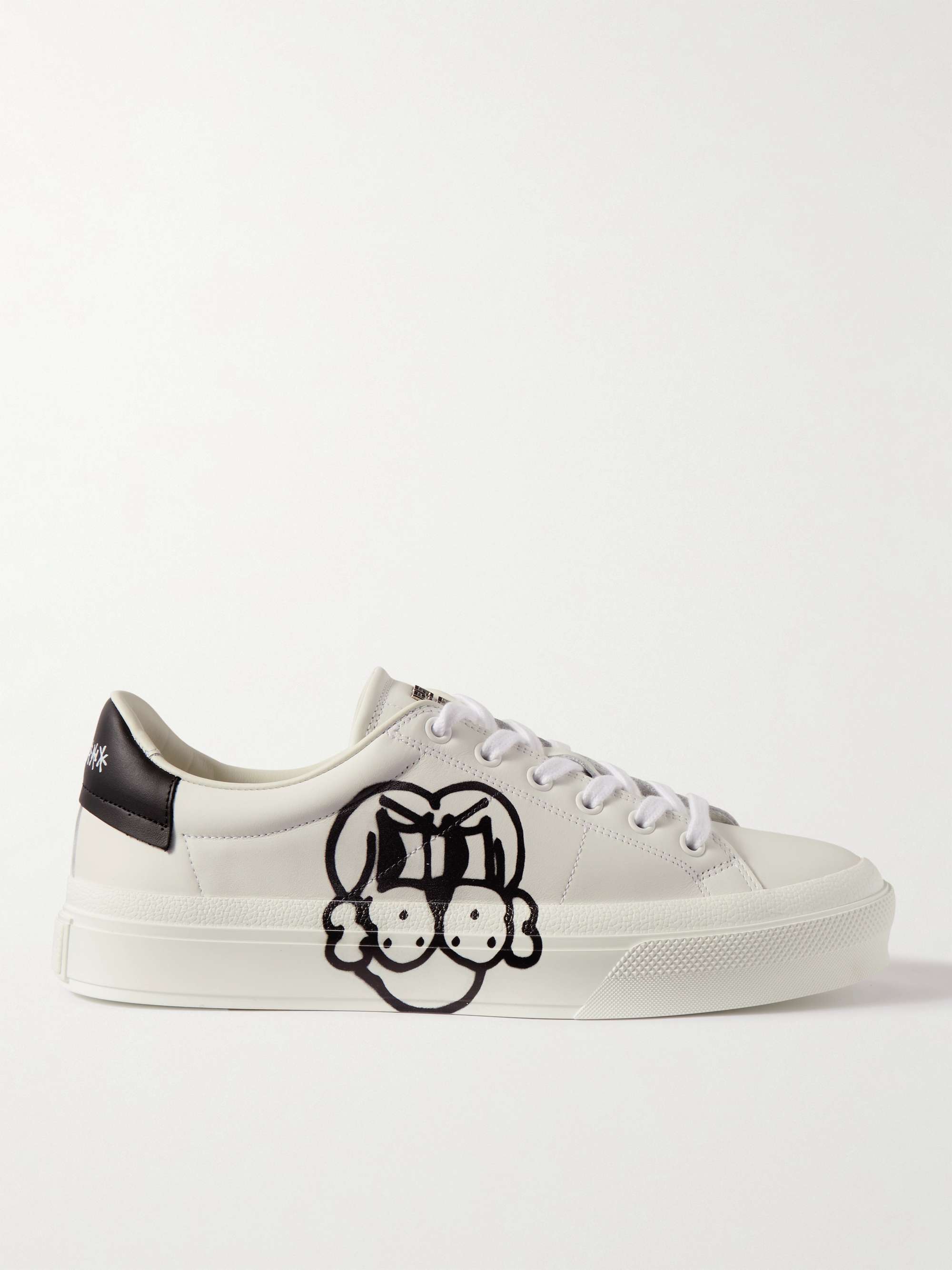 GIVENCHY + Chito City Sport Printed Leather Sneakers