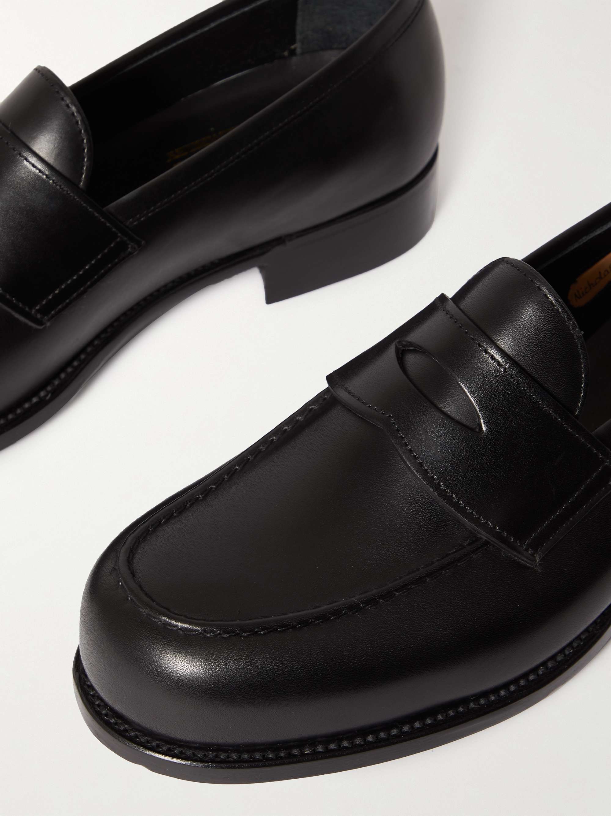 GEORGE CLEVERLEY Nicholas Leather Loafers