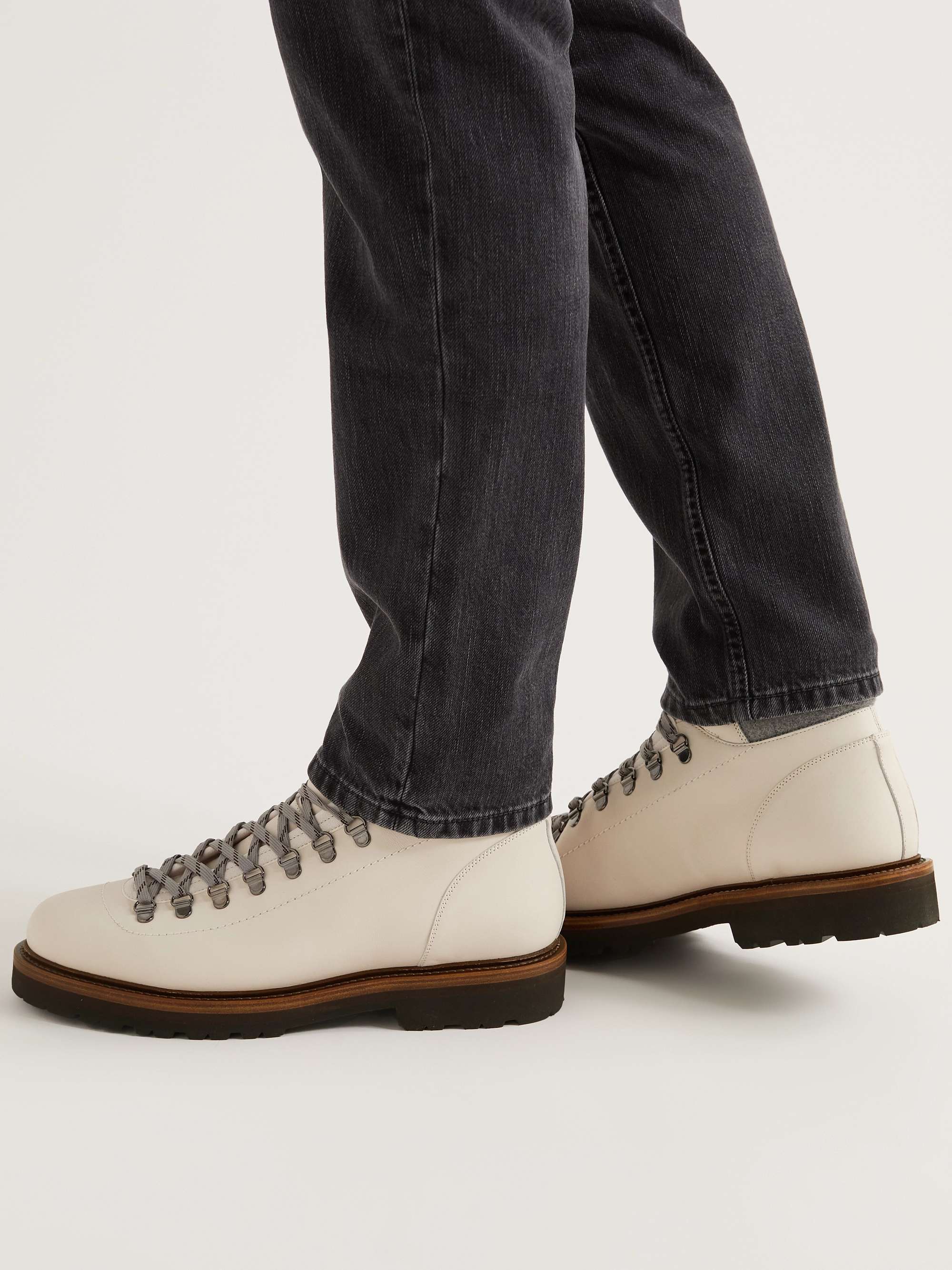 BRUNELLO CUCINELLI Leather Boots