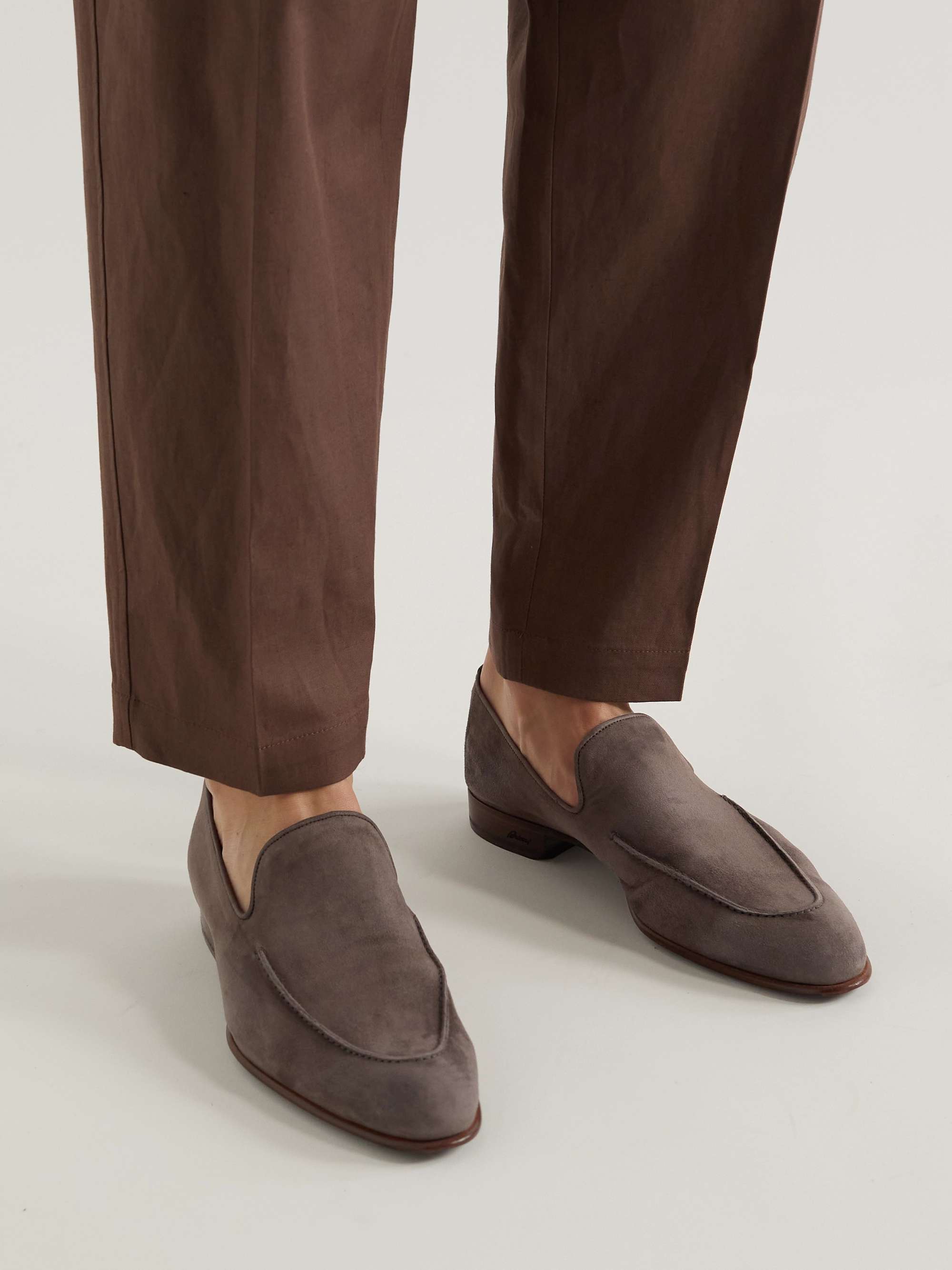 BRIONI Suede Loafers