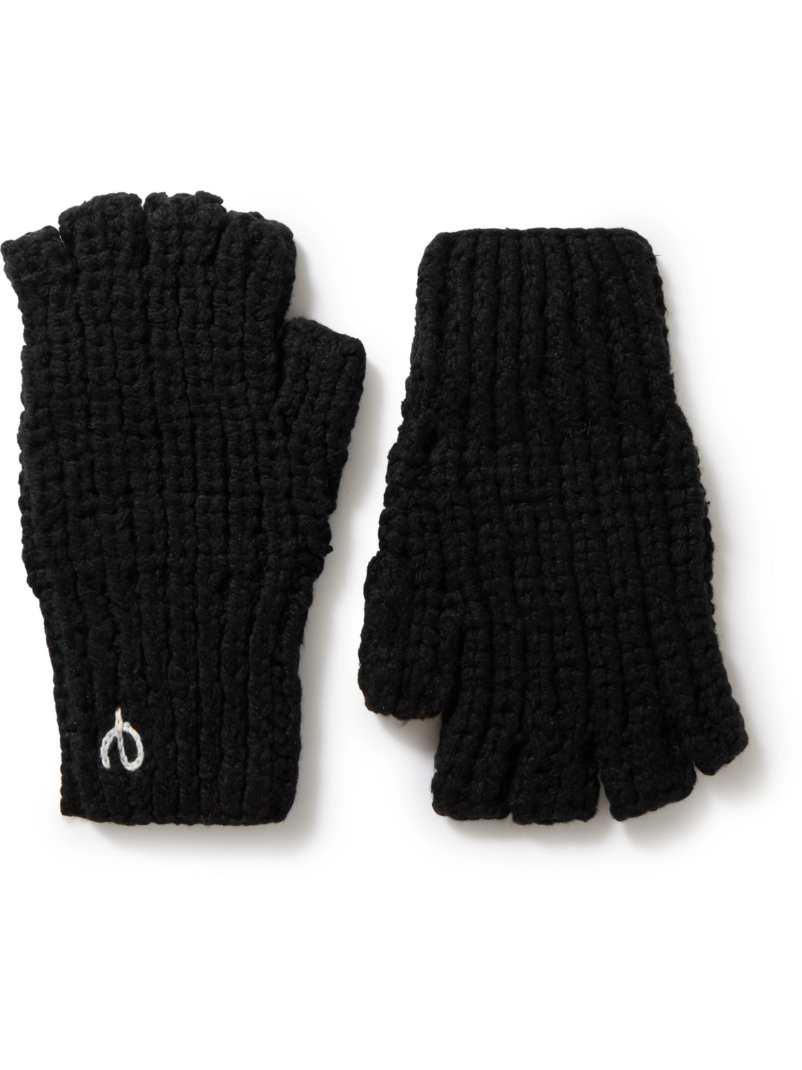 Ribbed-Knit Gloves