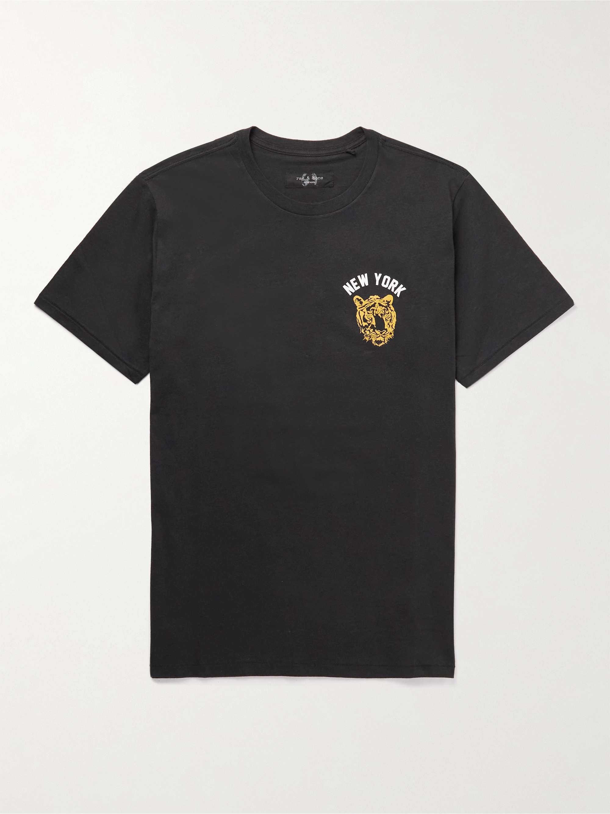 RAG & BONE Printed Organic Cotton-Jersey T-Shirt