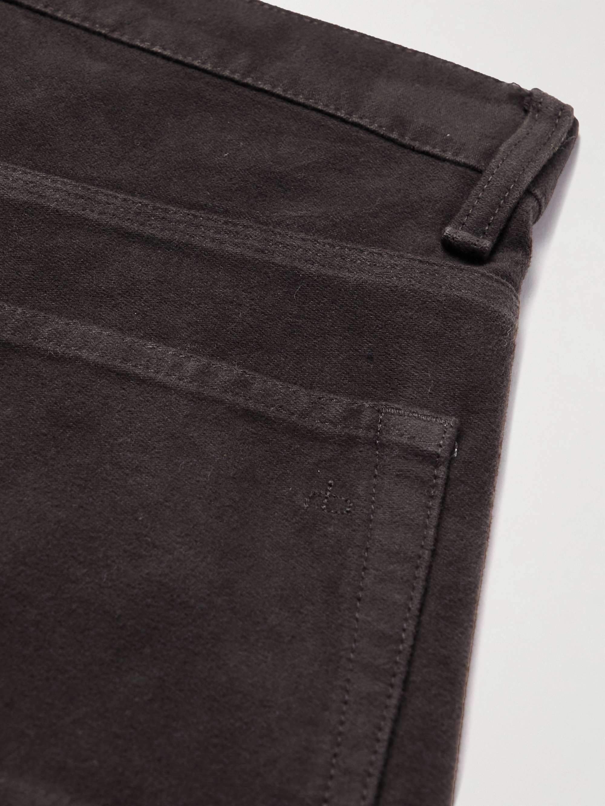 RAG & BONE Tapered Cotton-Moleskin Trousers