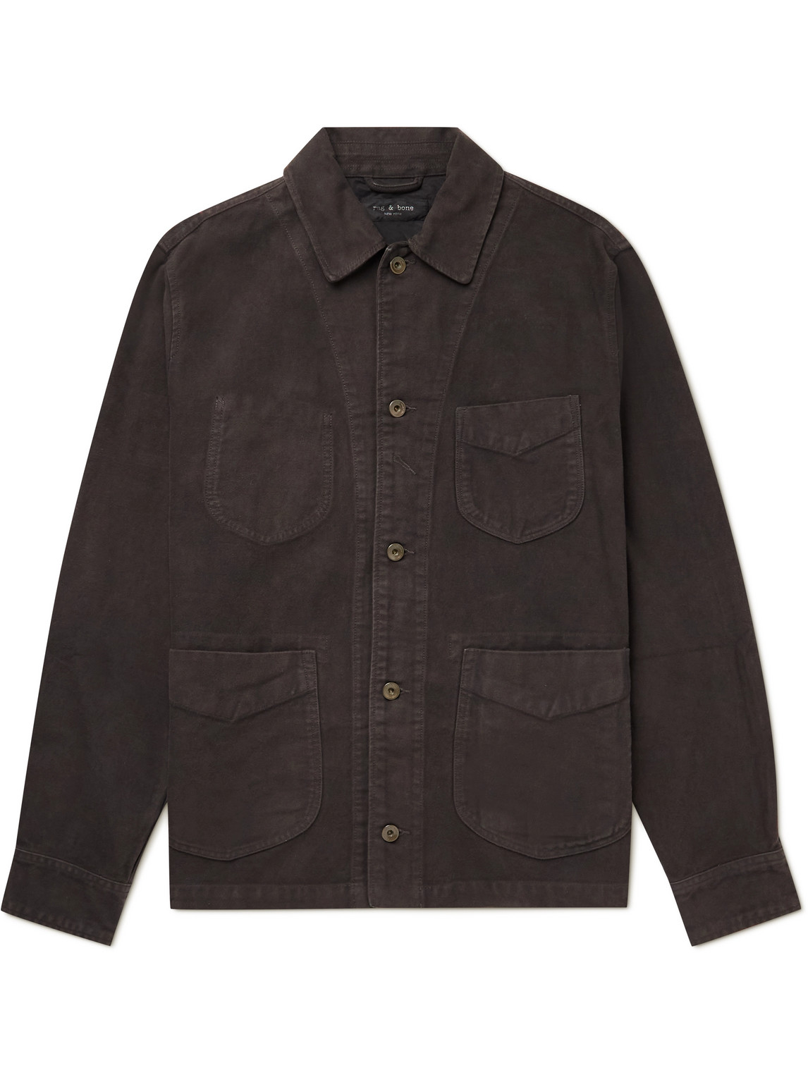 Mace Cotton-Moleskin Shirt Jacket