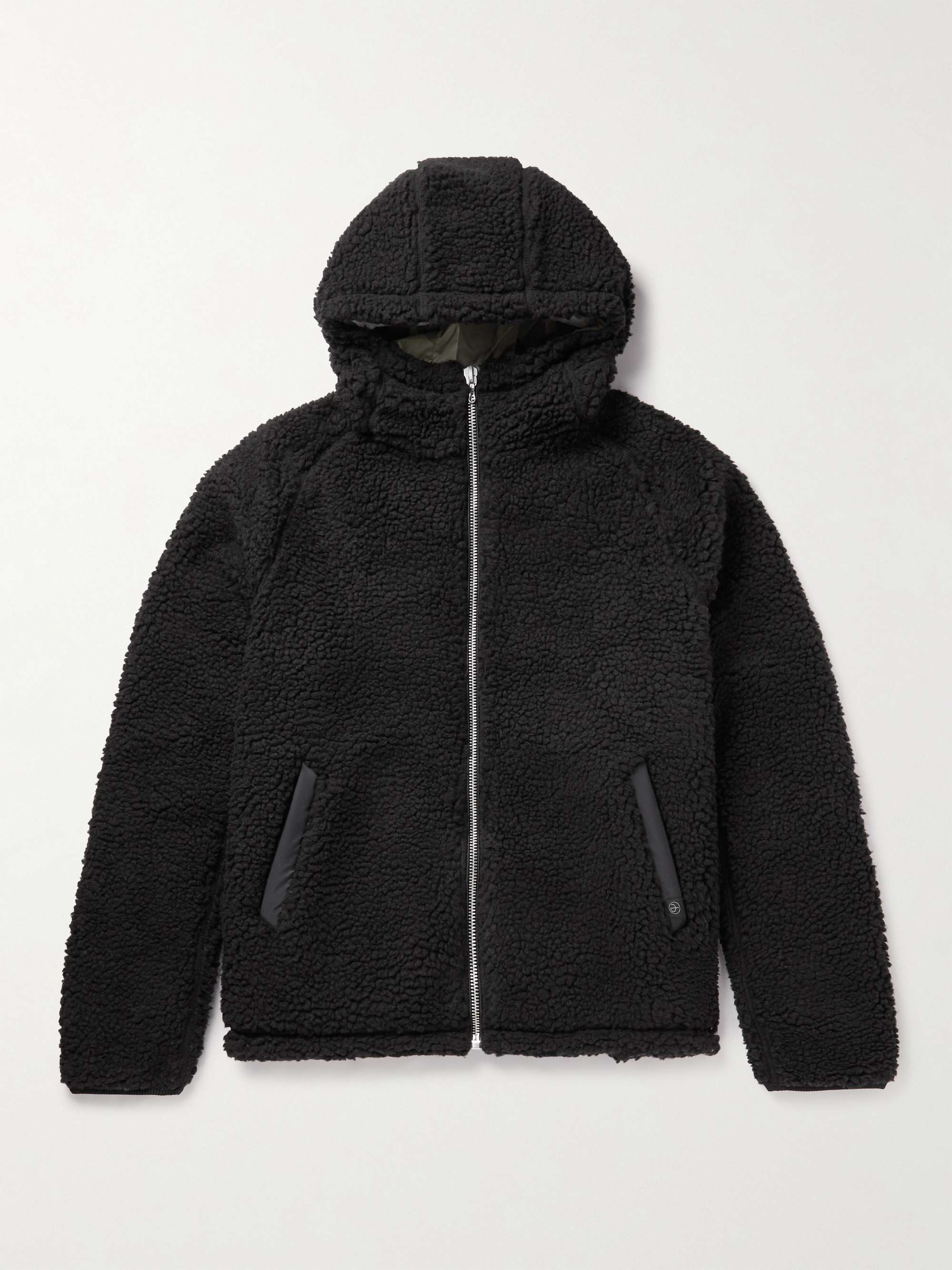 RAG & BONE Shell-Panelled Sherpa Hooded Jacket