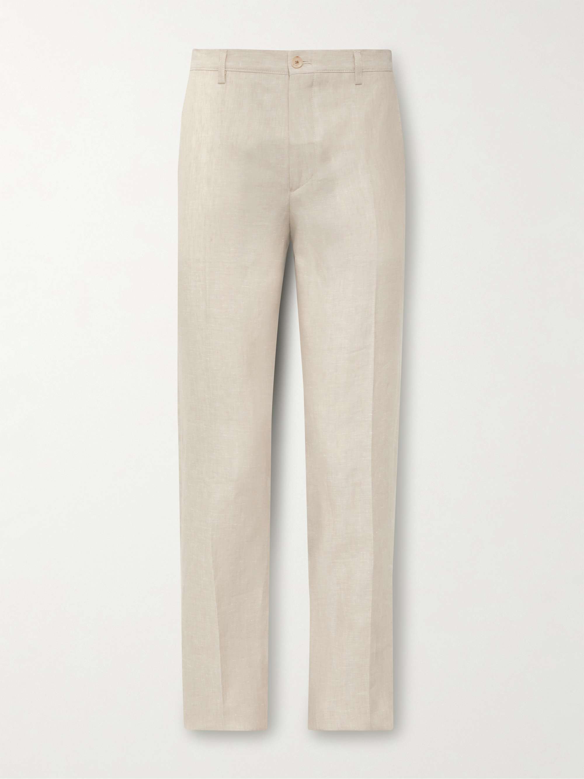 ETRO Slim-Fit Linen Suit Trousers