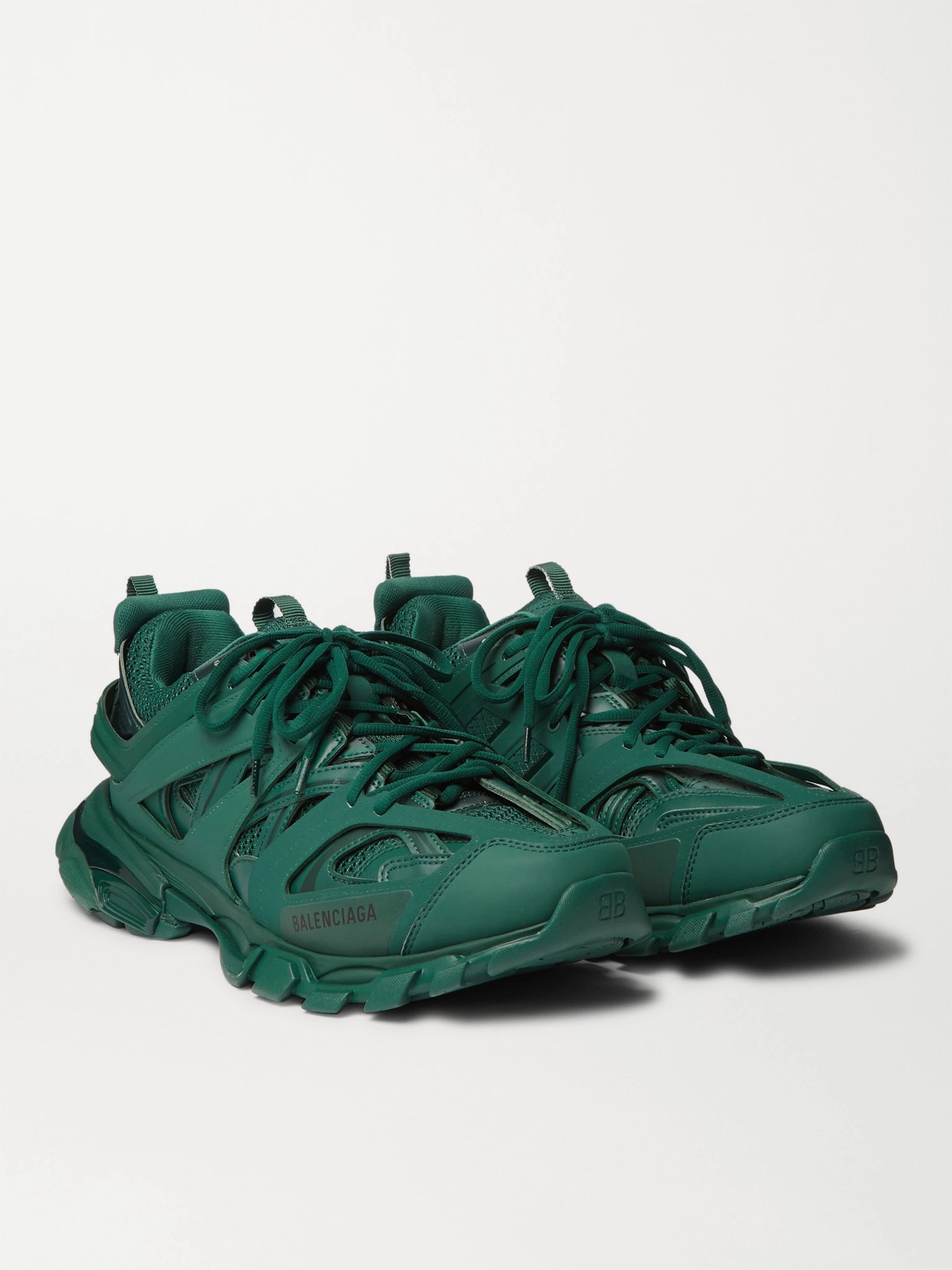 green balenciaga sneakers