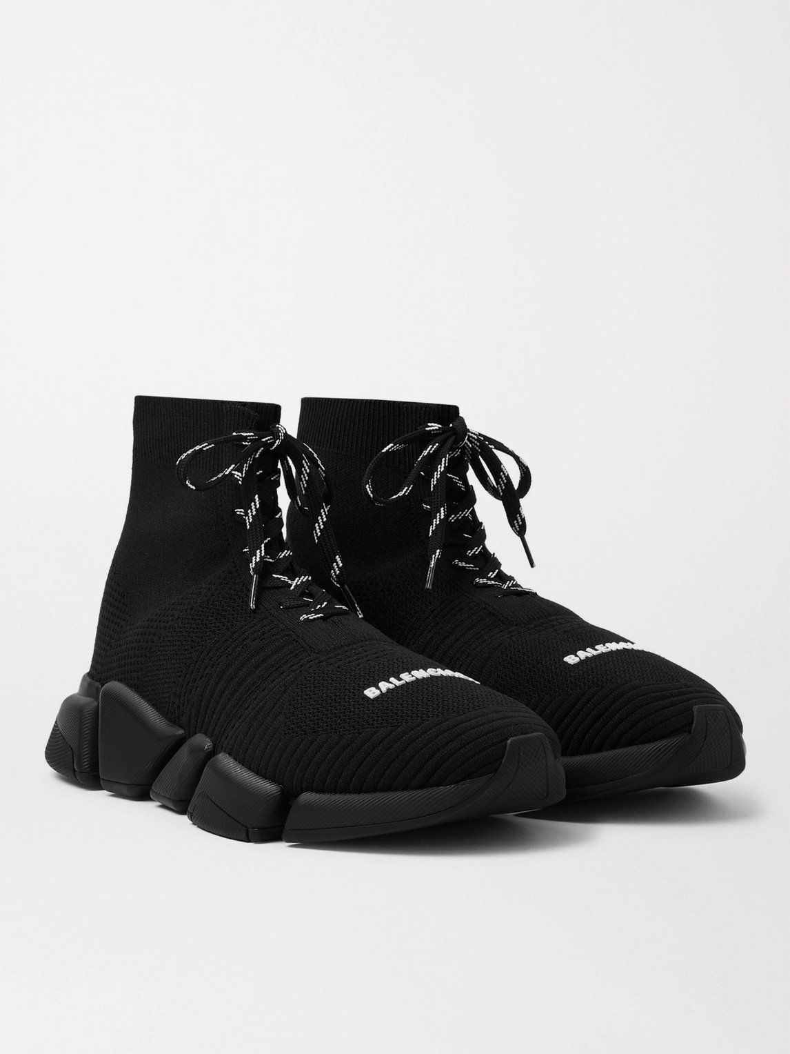 BALENCIAGA SPEED 2.0 STRETCH-KNIT SNEAKERS