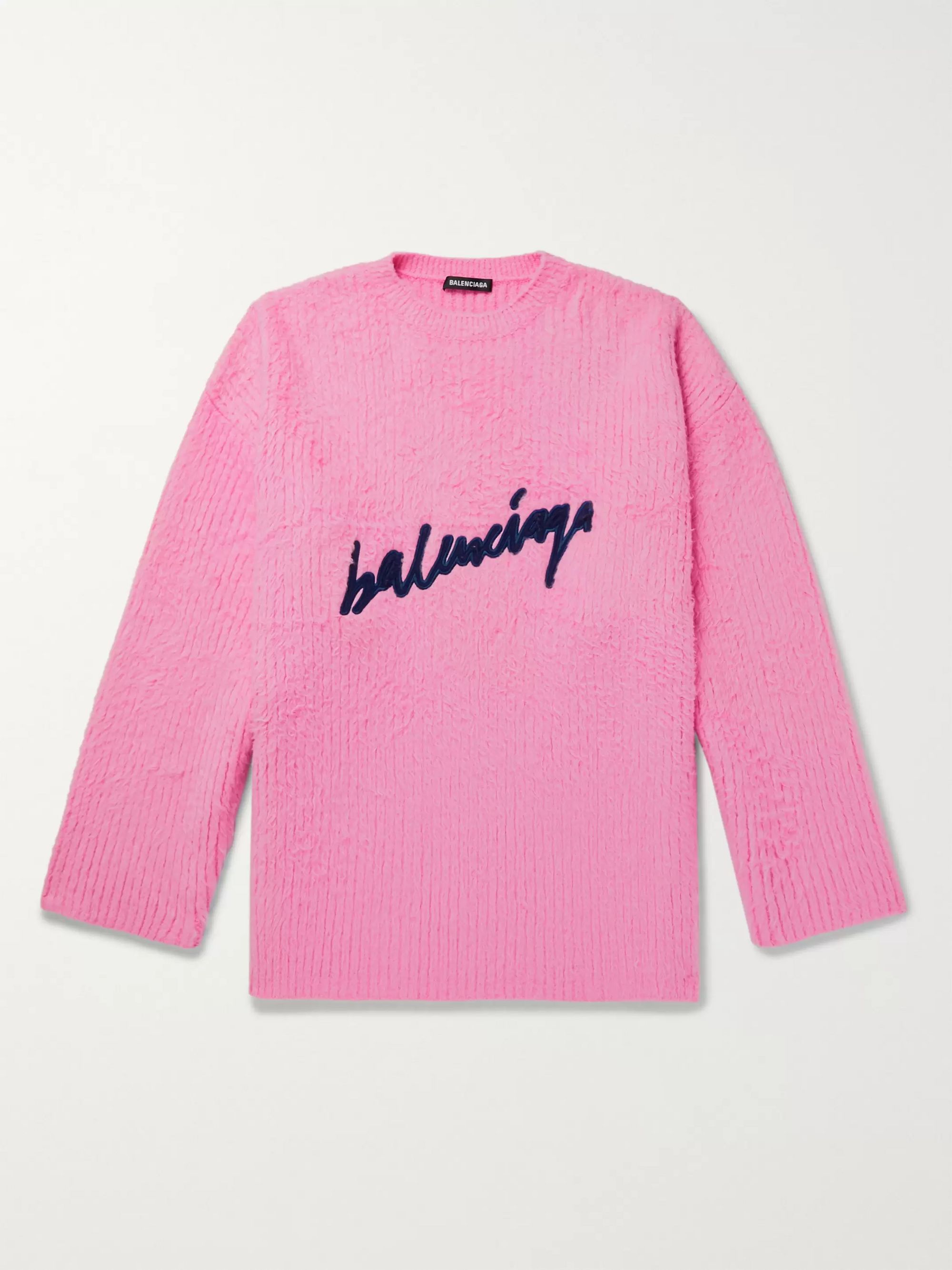 pink balenciaga sweater
