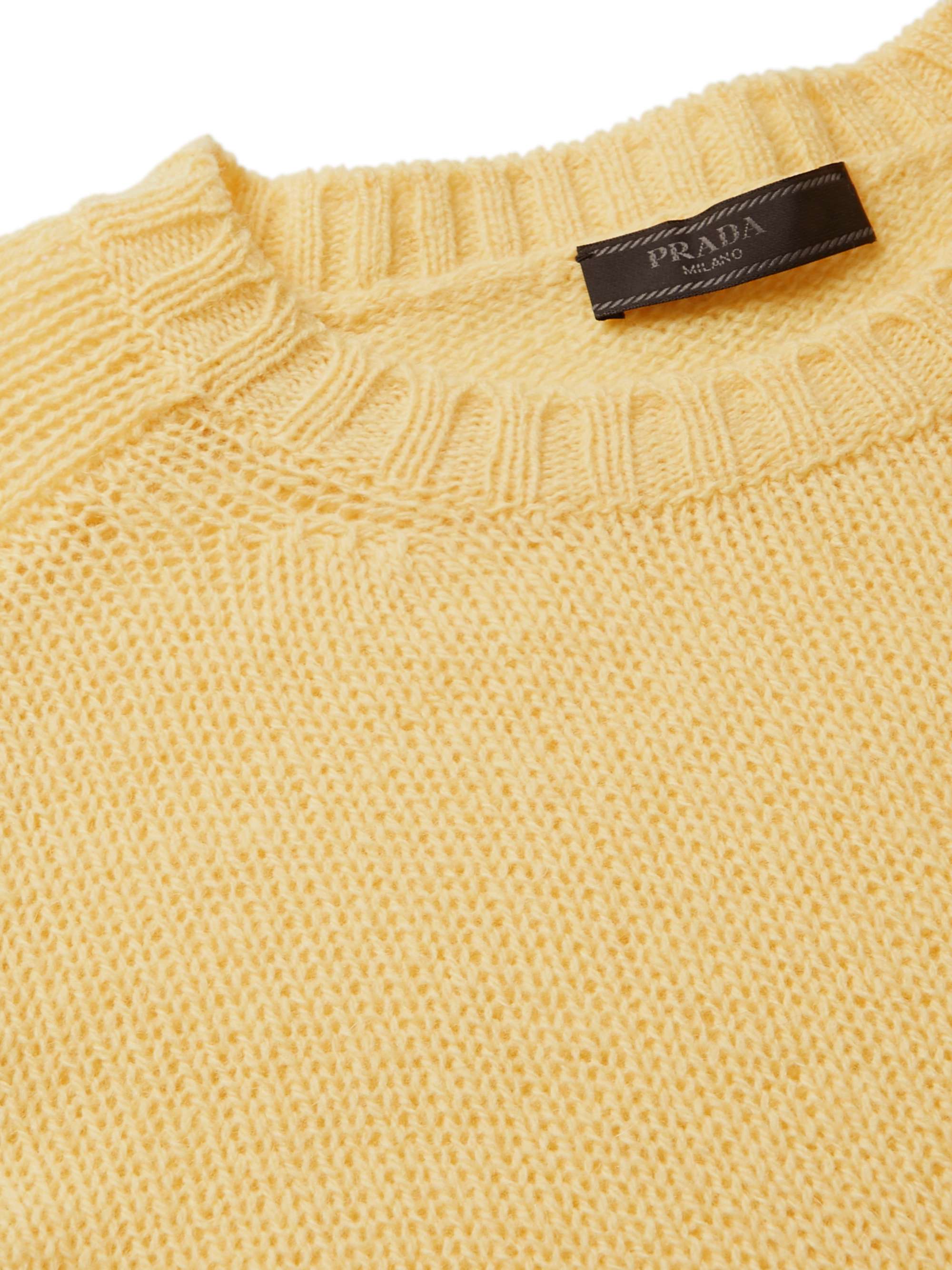 PRADA Shetland Virgin Wool Sweater