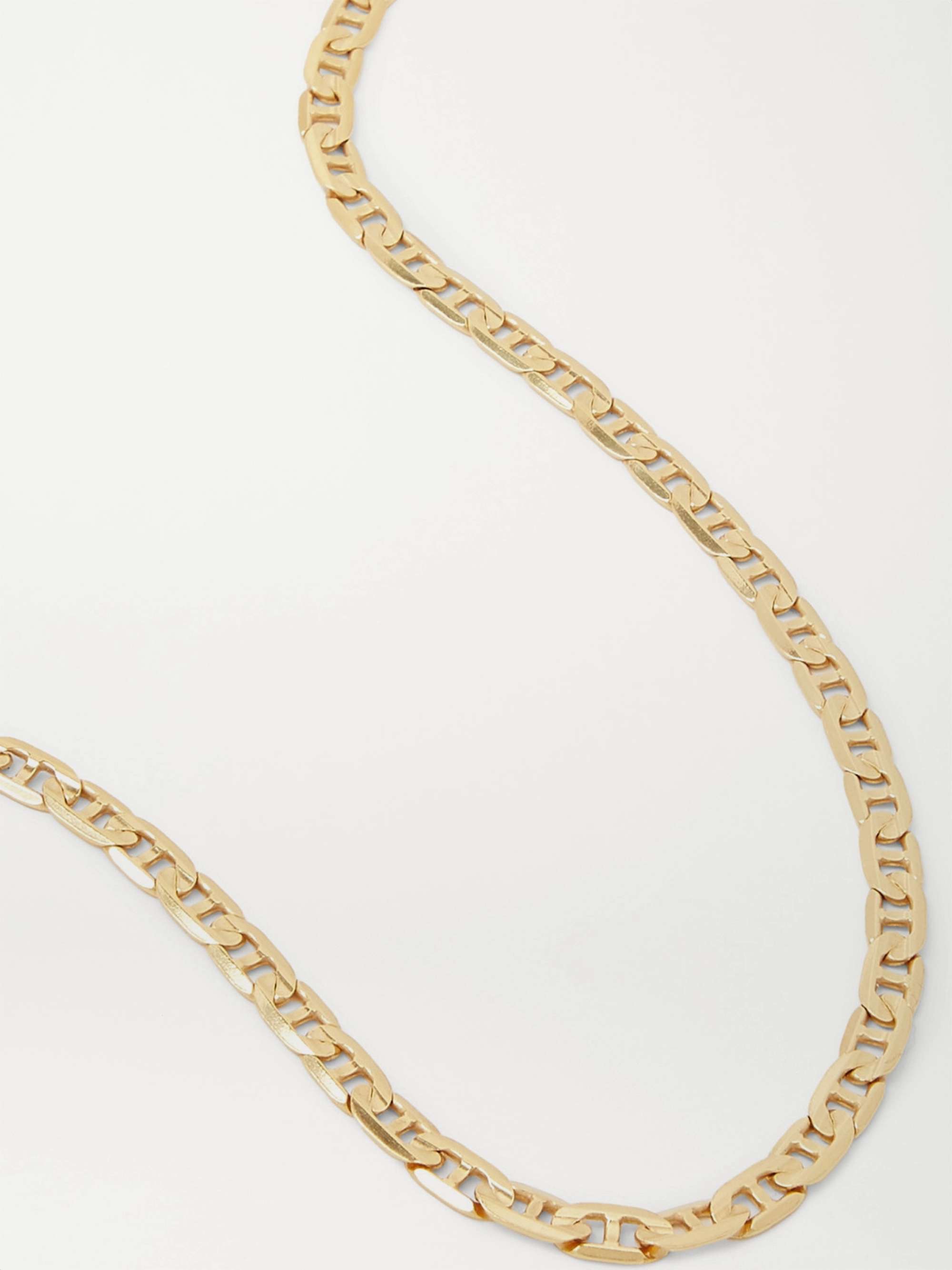 MARIA BLACK Carlo Gold-Plated Chain Necklace