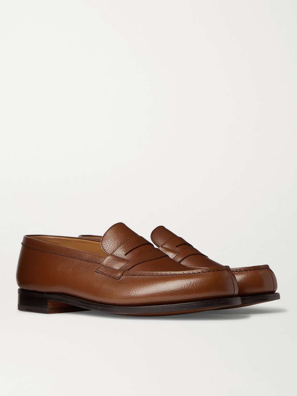Brown 180 Moccasin Full-Grain Leather Loafers | J.M. WESTON | MR PORTER