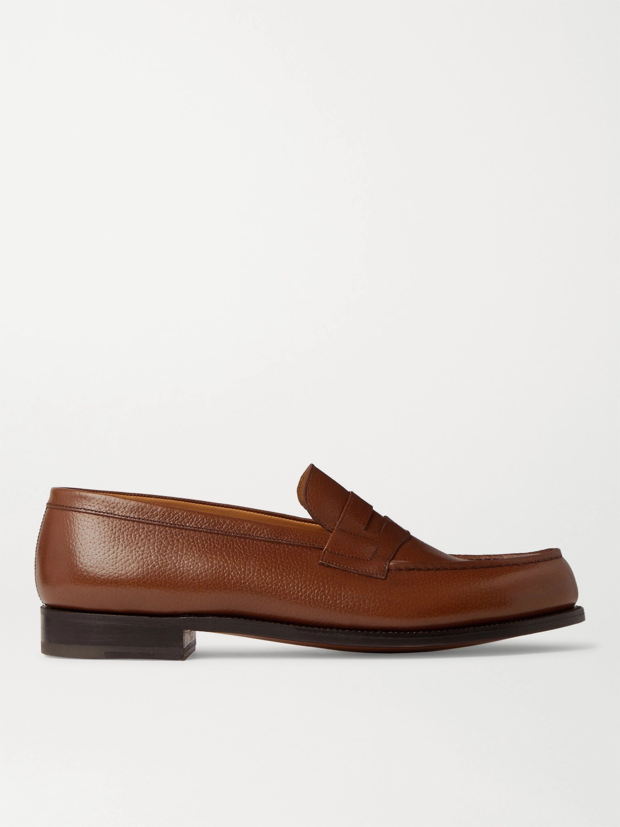 Brown 180 Moccasin Full-Grain Leather Loafers | J.M. Weston | MR PORTER