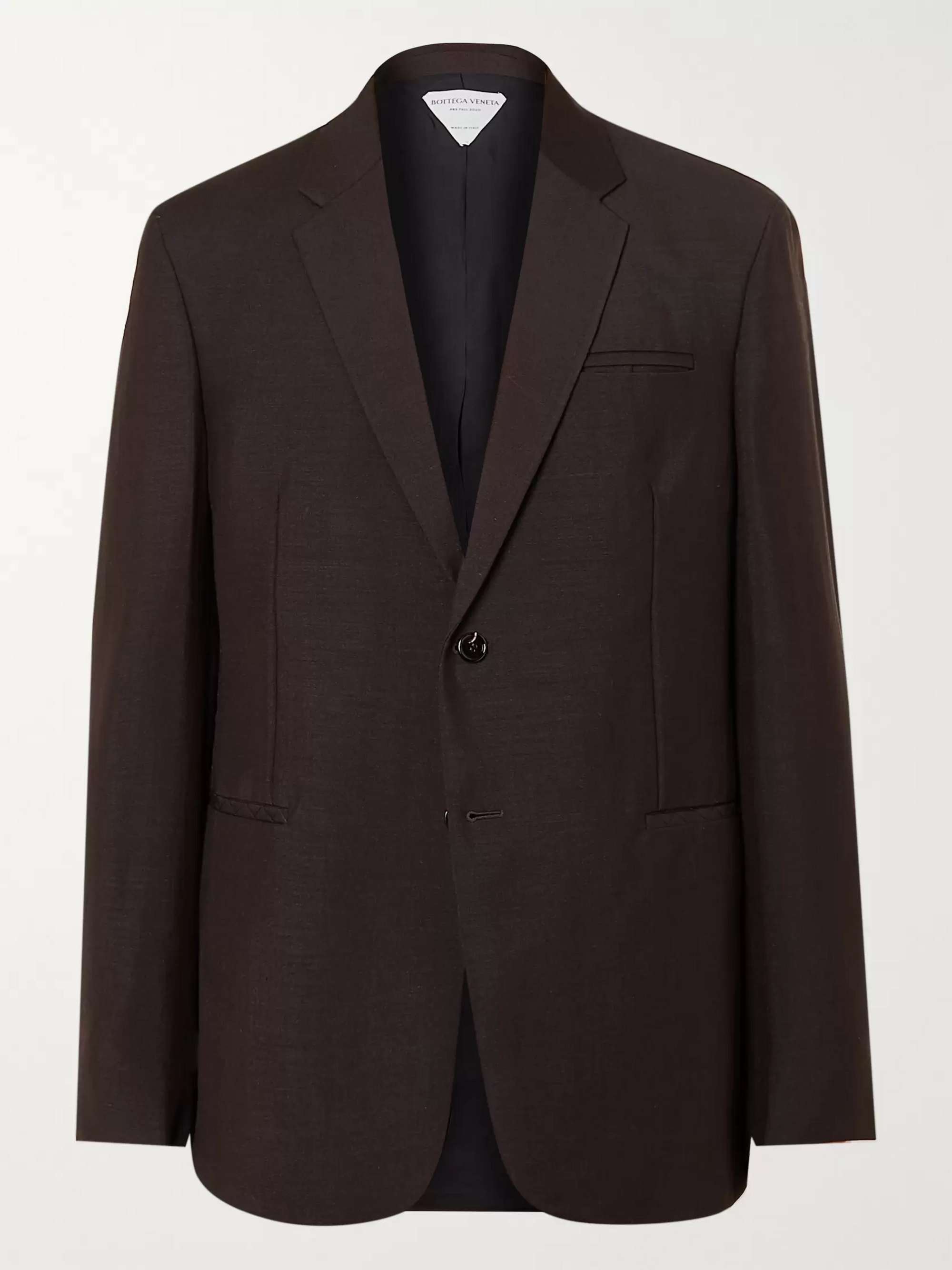 BOTTEGA VENETA Mohair and Wool-Blend Suit Jacket